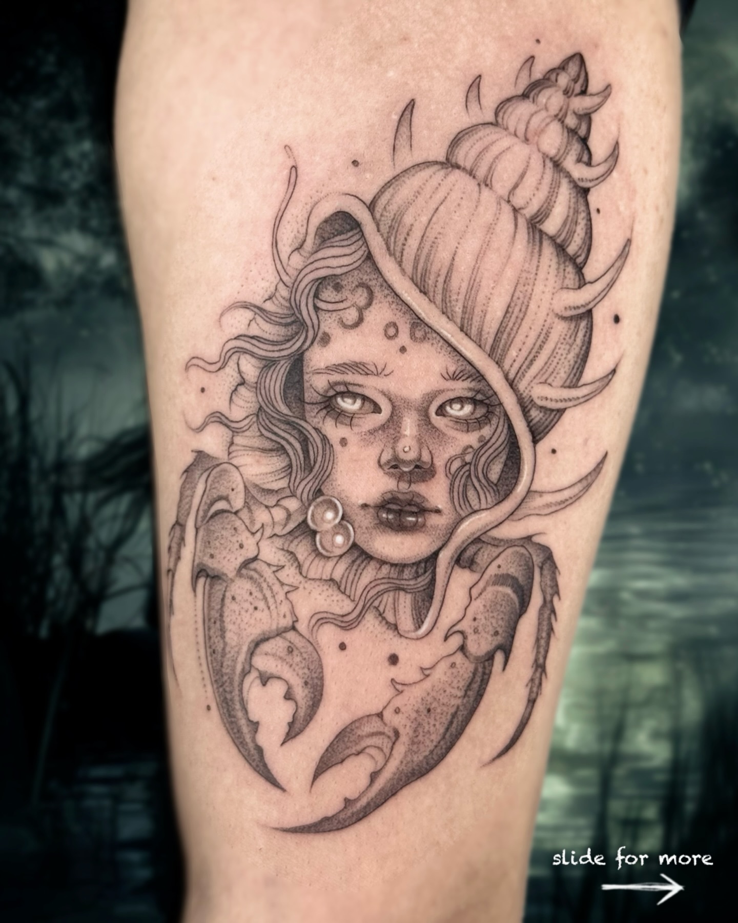 โข ๐๐๐๐ ๐๐๐๐๐๐๐๐ โข
๐ ๐ด๐ธ๐ช๐ฑ๐ฆ ๐ง๐ฐ๐ณ ๐ฑ๐ณ๐ฐ๐ค๐ฆ๐ด๐ด ๐ข๐ฏ๐ฅ ๐ฎ๐ฐ๐ณ๐ฆ!
Created this lovely cancer crab gal tattoo design for Ana, inspired by one of my flash designs. It was Ana's very first tattoo and I can't express how much it means to do this one, mostly as your first one. Thanks for embracing yourself and letting me represent this star sign energy for you
๐ If that's your first tattoo or the 10th, I'd love to meet and tattoo you. No ideas are welcome and all ideas are about to be embraced my my crazy brain and create something with you! For all enquiries, fill up the form (link in bio) or email me at contact@paolafay.com
๐ ๐๐ฉ๐ข๐ฏ๐ฌ ๐บ๐ฐ๐ถ ๐ง๐ฐ๐ณ ๐ด๐ถ๐ฑ๐ฑ๐ฐ๐ณ๐ต๐ช๐ฏ๐จ ๐ฎ๐ฆ & ๐ฎ๐บ ๐ข๐ณ๐ต
Done at my studio @sanctuarink with the best @elitetattooofficial needles ๐
#fantasytattoo #dragontattoo #starsigntattoo #mermaidtattoo #botanicaltattoo #londontattoo #tattooartist #darkfantasy #darktattoos #freehandtattoo #naturetattoo #fairytattoo #uktattooartist