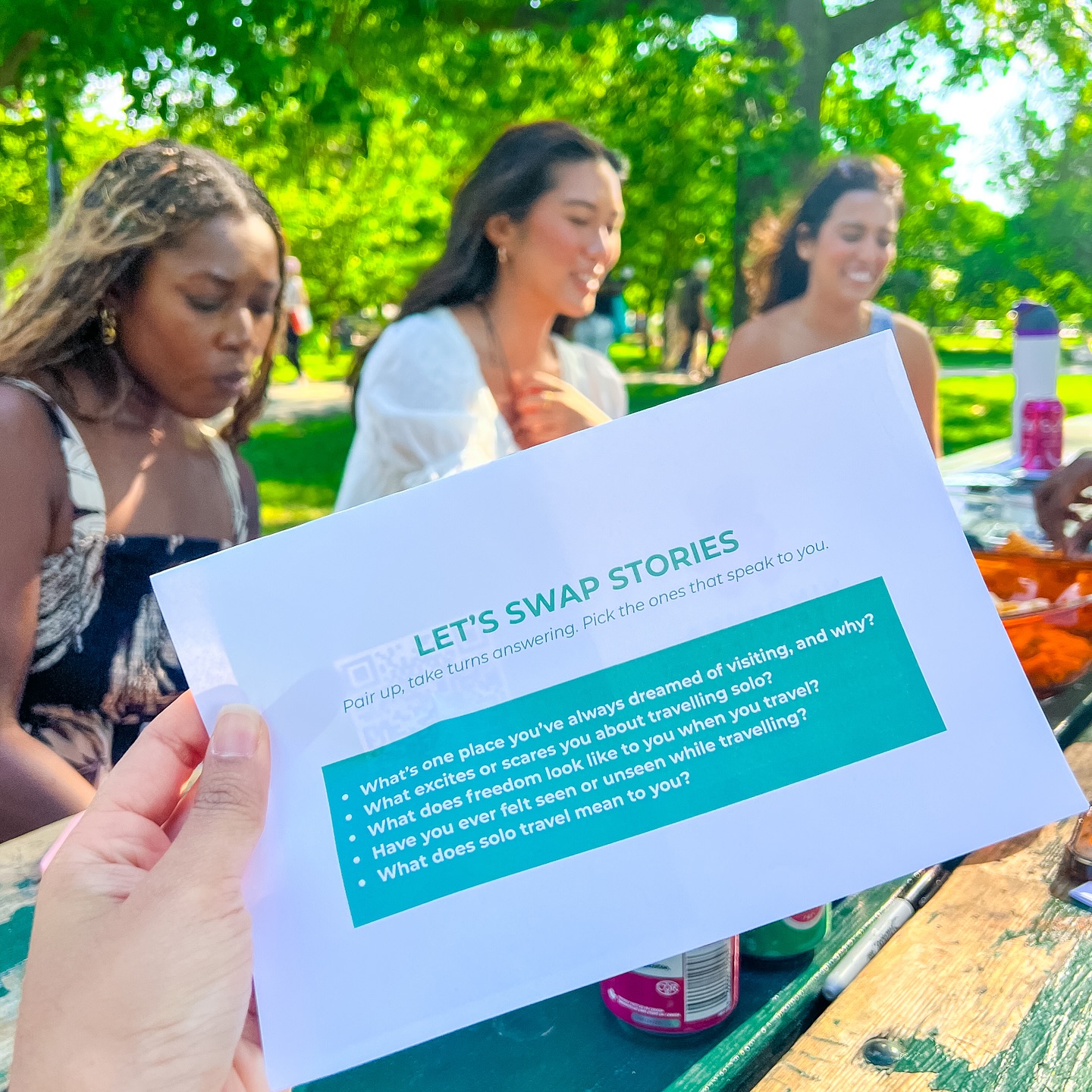 LADIES!!! Thank you for showing up and showing out at our first ever BIPOC Solo Female Traveller Meetup 🧳💫
I had such a blast hearing your wild solo stories, your why’s, and what’s next. I feel so inspired by all of you. My heart is so full. ❤️
This is what happens when you give women of colour a space to share and connect. We inspire each other to keep going. We remind each other we’re not alone. I’m so proud of what we’re building, and this is only the beginning. ❤️
🗓️ Stay tuned for more events, community drops & solo travel love.
•
#ninoshkatravels #bipocwomen #womenofcolortravel #womenwhotravel #womenwhotravelsolo #torontowomen #solofemaletravel #torontoevents