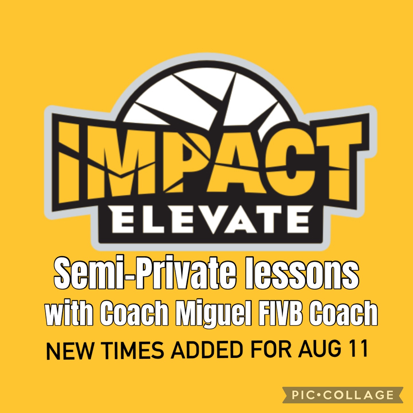 You know you love his lessons - grab one of the last ones of the summer! New times added to Mon Aug 11.
Registration link in bio