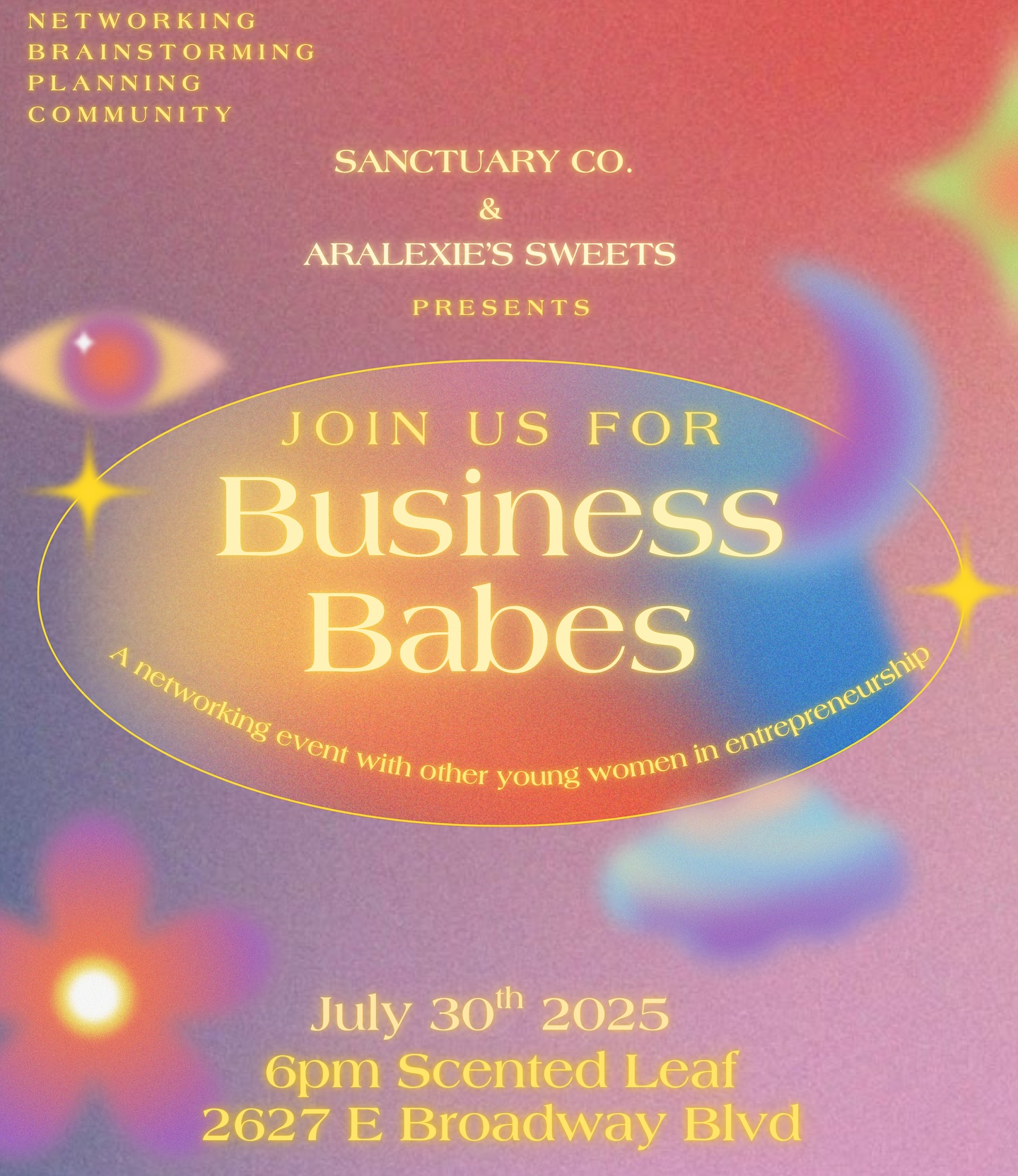 Boss babes in business! 💖📤 We invite you to our networking meet up THIS Wednesday night at 6pm 🕕 we’ll be going over problems and solutions. Marketing ideas and creating community! Join us at Scented Leaf 🍃 on broadway. Bring your notebooks, laptops, and selves 💕🥰