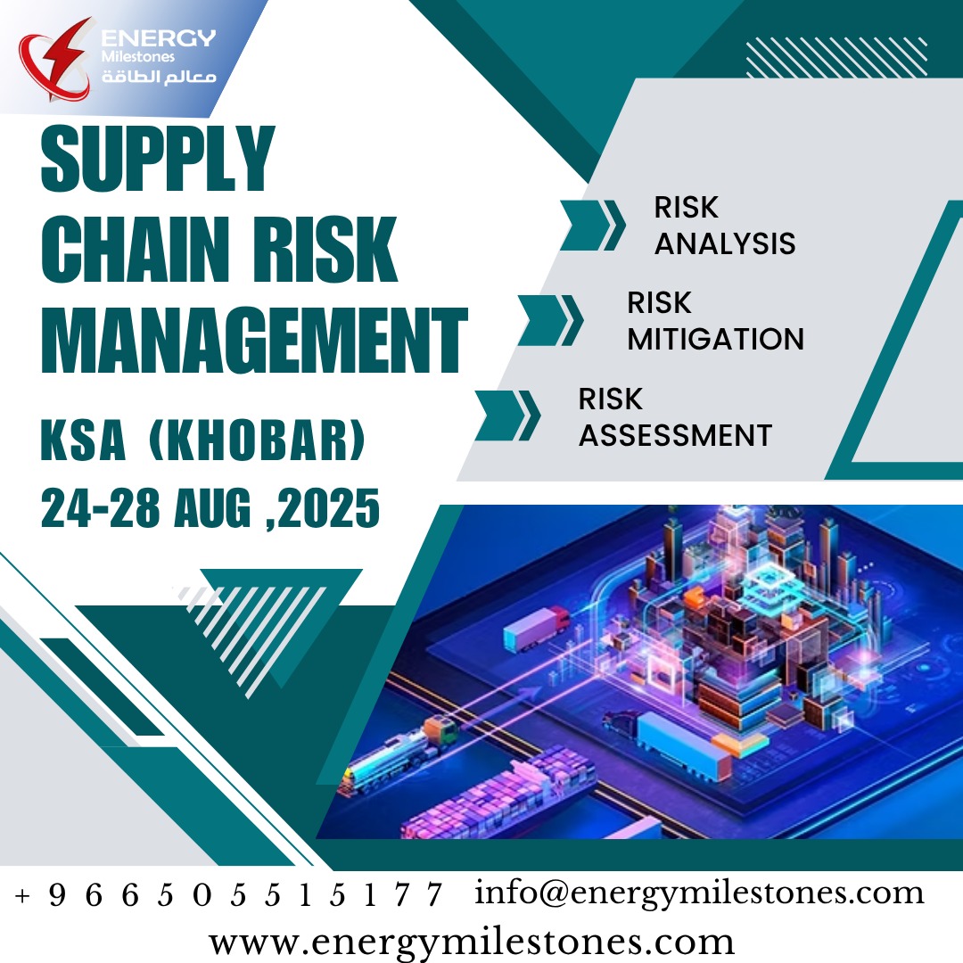 Supply Chain Risk Management
.......
https://2u.pw/Q0mjm
.....
#Energymilestones #Training #Training_center #Energymilestonesย #Corporation #Supply #Chain #Risk #Management
