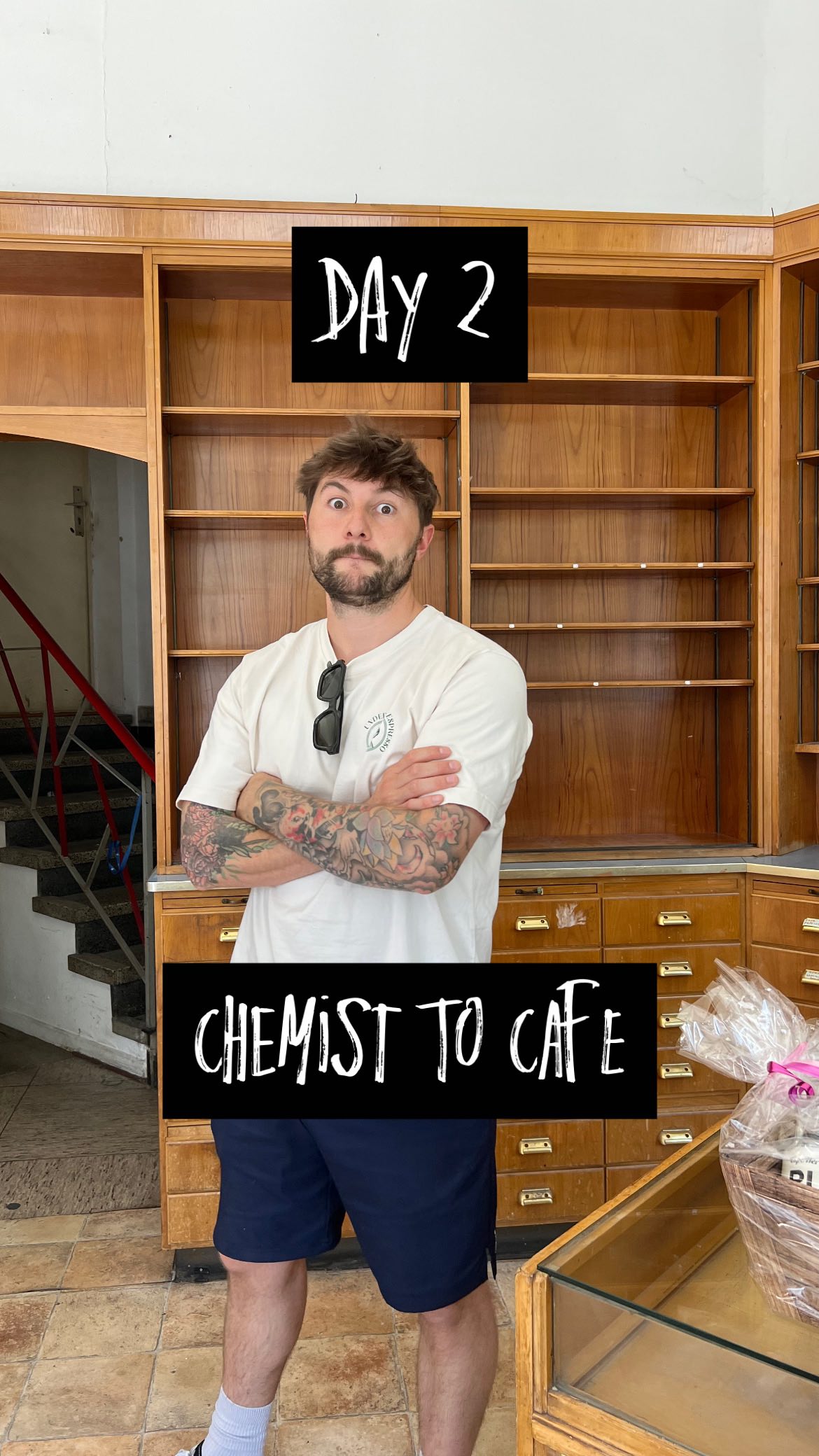 Day 2 of Chemist to Cafe
#underdogespresso #köln #südstadt #caferenovation #beforeafter #smallbusiness #kölncafe #cafetransformation #interior #interiordesign #specialtycoffee