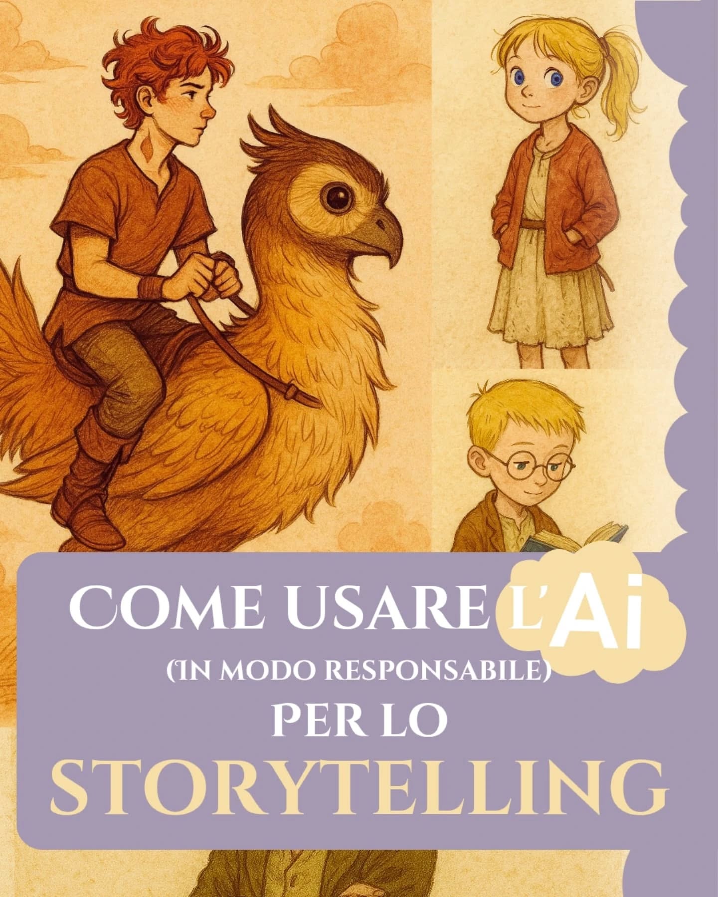 COME USARE L'AI (in modo responsabile) PER LO STORYTELLING
Perché usare l'Ai può tornare utile per la scrittura? 📖🖋️
☕Se mai vi è capitato di scrivere un libro, sicuramente avrete un'idea di quale grosso scoglio possa rivelarsi essere la fase di plotting: la creazione del background narrativo, la progettazione della struttura e la distribuzione degli eventi secondo una precisa linea temporale.
Pensare di utilizzare un'Ai per favorire il processo creativo potrebbe sembrare strano, ma non lo è così tanto in fondo.
💡Prendiamo spesso un sacco di appunti, ma ci vuole davvero poco per perdersi!
Abbiamo una grande quantità di informazioni da curare e spesso ci dimentichiamo delle cose più basilari, come delle caratteristiche dei personaggi.
🙈Non posso contare tutte le volte che mi dimentico di come ho descritto i miei personaggi, gli oggetti o le città nei miei racconti.
Ed è qui che l'Ai può tornare utile!
🤔Non sono mai stata una fan dell'intelligenza artificiale, onestamente, e non penso lo sarò mai.
Ma diamo a Cesare quel ch'è di Cesare: se viene utilizzata per trarne ispirazione creativa, ammetto che può essere uno strumento utile.
Volete mettere, lavorare a un manoscritto con accanto la scheda del personaggio corredata di illustrazioni che ci aiutino a tenere sempre a mente i dettagli fisici di quest'ultimo?
😮Ho voluto provare io stessa a creare un profilo del protagonista del mio racconto "La mappa per Shiajla". Il risultato lo potete vedere nella foto.
In questo modo avrete degli spunti visivi semplici, che vi daranno quel pizzico di carica in più per andare avanti.
🦉Tu, gufetto, cosa ne pensi?
Utilizzeresti l'intelligenza artificiale per ispirare le tue sessioni di scrittura creativa?
#scritturaatuttotondo #scritturacreativa #intelligenzaartificiale #ai #plotting #mmpscrittura