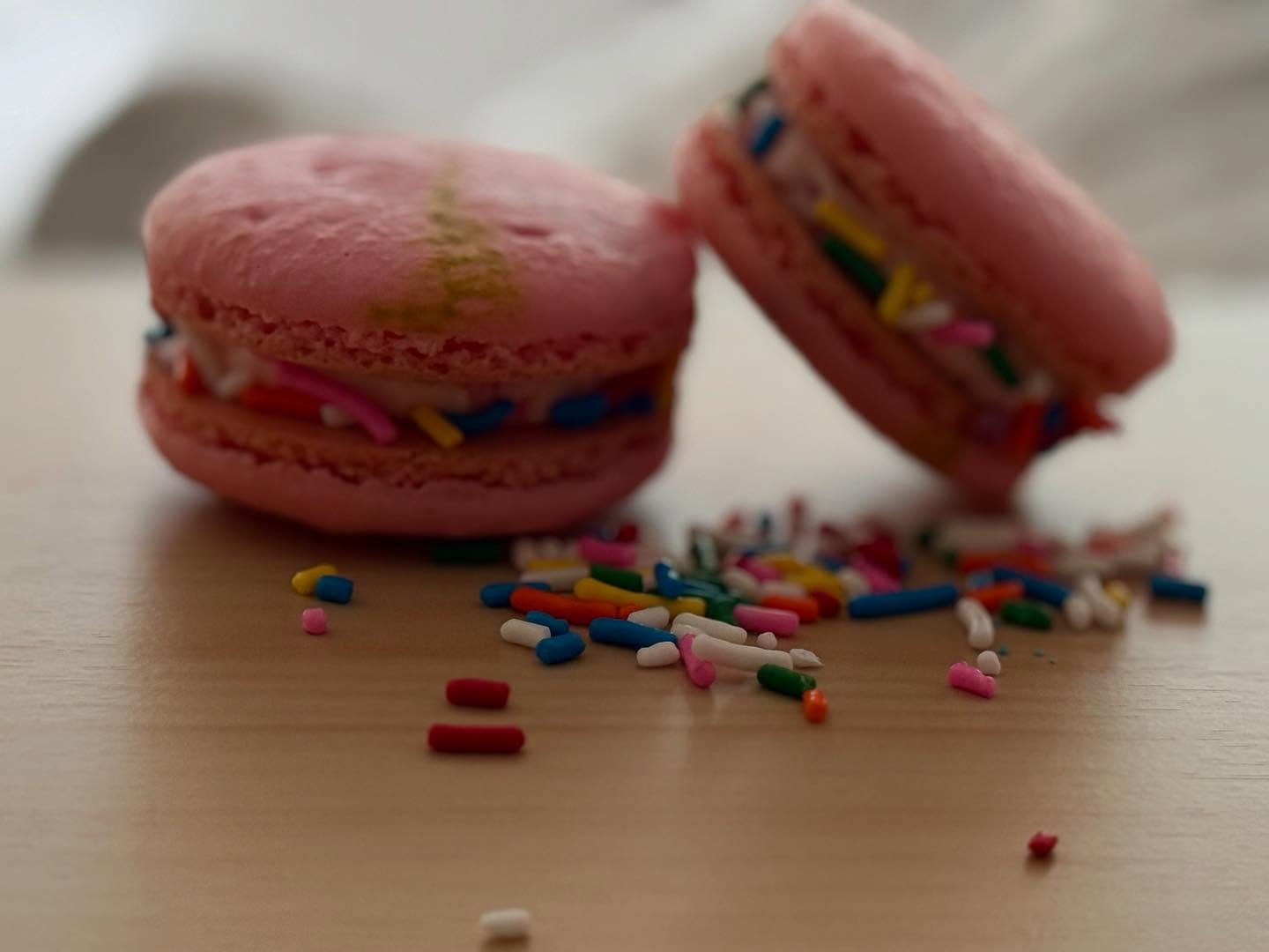 The Simpson made with cherry cheesecake