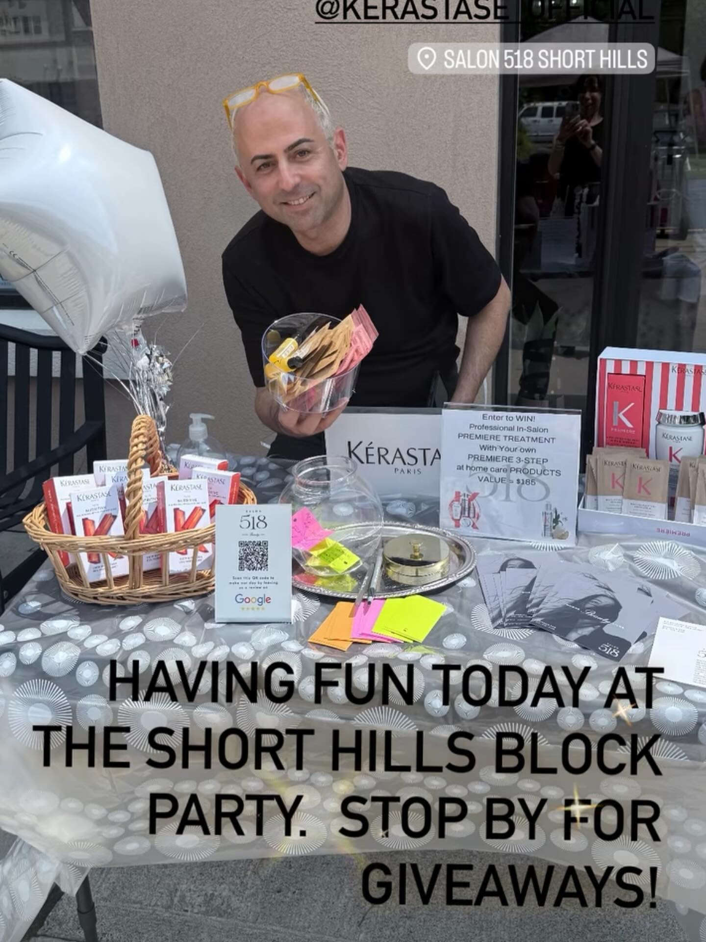 Fun day at Upper Millburn Ave Block Party. #millburnsalon #shorthillssalon #njsalons