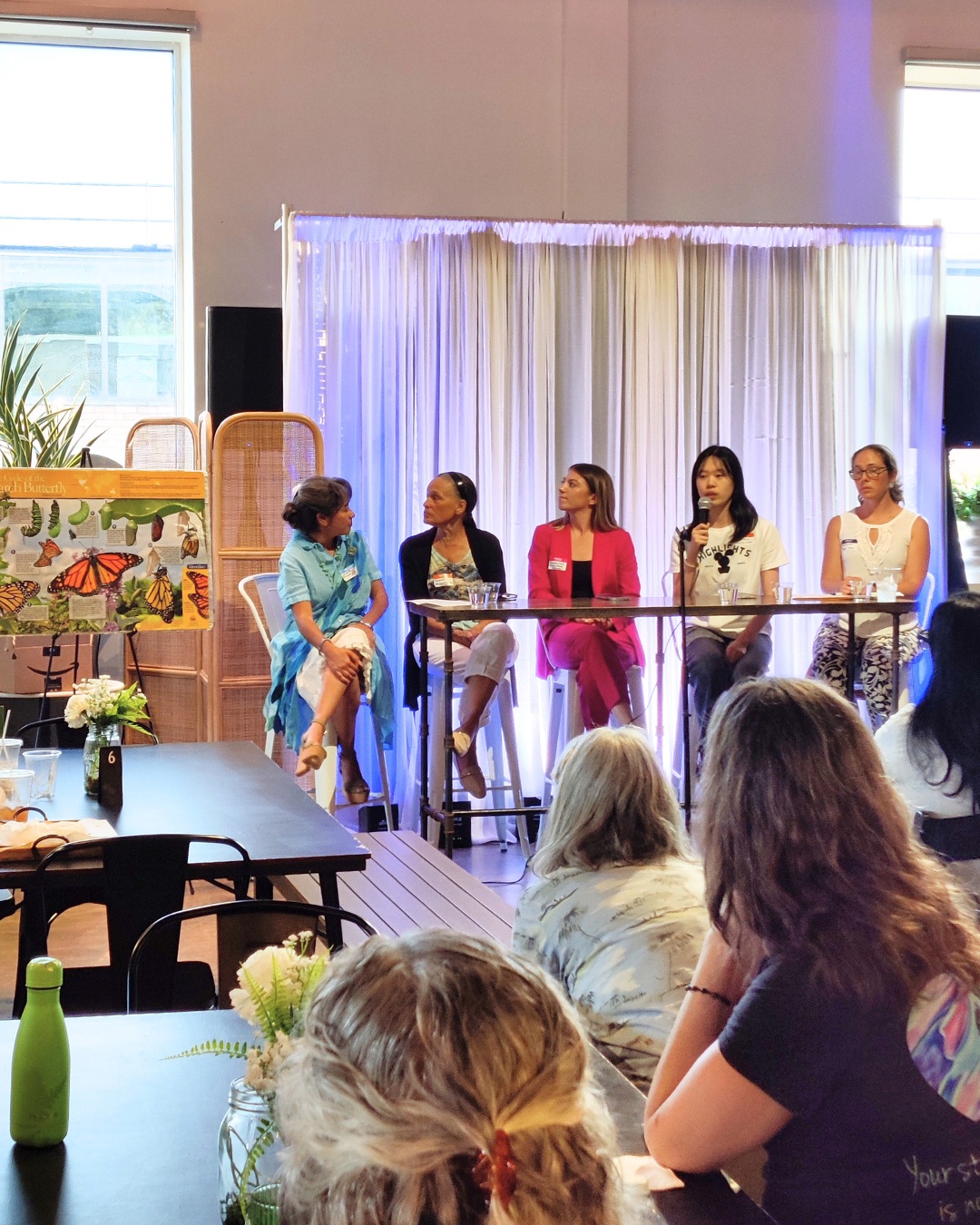 As last July’s pollinator workshop with Baxter’s Pond Foundation was the first ever Monarchs Matter event, it was a full circle moment to speak at the Engage Long Island (@engagelongisland) climate night at Social Play Haus (@socialplayhaus)!
I was honored to have spoken on the panel alongside Assemblywoman Rebecca Kassay (@assemblywoman_kassay4), Christina from Citizens Campaign for the Environment (@citizensenviro), and Danielle and Donna from Shinnecock Kelp Farmers (@shinnecockkelpfarmers) to share our climate stories and solutions. The Long Island you see today wouldn’t be the same without their work!
Special thanks to Kim (@kimkeiserman), Juleigh (@juleighchinfornassauleg), and Congressman Tom Suozzi (@reptomsuozzi) for coming to support us, as well as Rachel, Sarah, and Jen from the Engage LI team for organizing such an educational, inspiring, and crafty night!
Thank you for everyone else’s encouragement and for all the wholesome conversations I had that night—that’s what keeps me moving and the monarchs flying! 🧡
#monarchsmatter #monarchbutterflies #climatesolutions #climatechange #environmentaladvocacy #craftivism #longisland #youthactivism #longisland #communityaction #environmentalpolicy