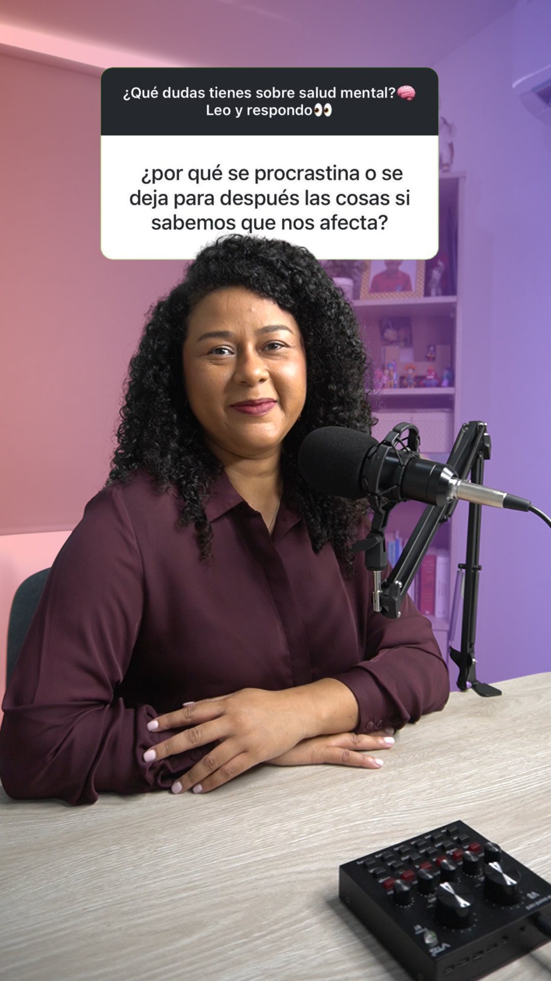 ¿Por qué se procrastina o dejamos para después las cosas si sabemos que nos afecta?🙋🏻♀️
¡Aquí va la respuesta!🎙
¿Dudas o inquietudes?🤔 Escríbeme y te respondo🧡
¡Hablemos de salud mental hasta que se haga viral!🧠