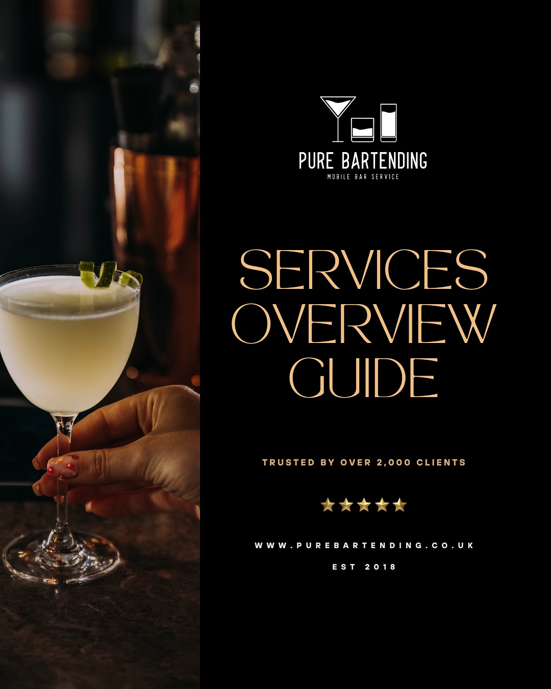 We’ve had a few new followers recently, so here’s a quick reminder of what we offer at Pure Bartending.
Whether you’re planning a party, wedding, or corporate event – we’ve got you covered. Explore our full bar hire, cocktail packages, and interactive masterclasses to find the perfect fit for your next event.
______________________
#MobileBartendingScotland #MobileBartending #CocktailBarHire
