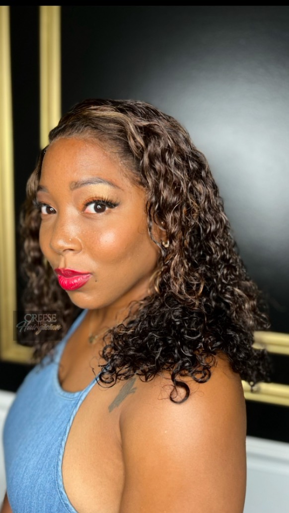 Check out this #lacewig install using @boldholdlaceproducts without any baby hairs.
Hair colored using @clairol_pro .
Book your consultation at www.TheHairgician.com #creeseTheHairgician #haircolor #curlyhair #boldhold #hairstyles #lacewigtutorial #marylandsalon #haircare #bridalhair #beforeandafter #mua #grwm #ootd