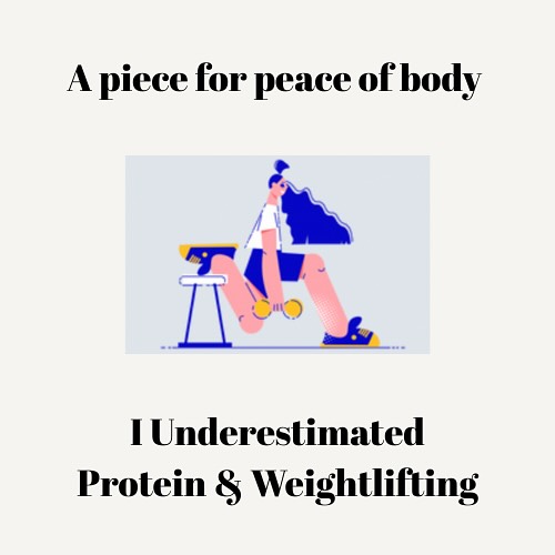 This Sunday on a piece for peace of body: a little article exploring my history of dieting and hatred of sports to the now healthy mindset I have gained through science on weightlifting and protein intake for more muscle mass. Hope other people can relate!