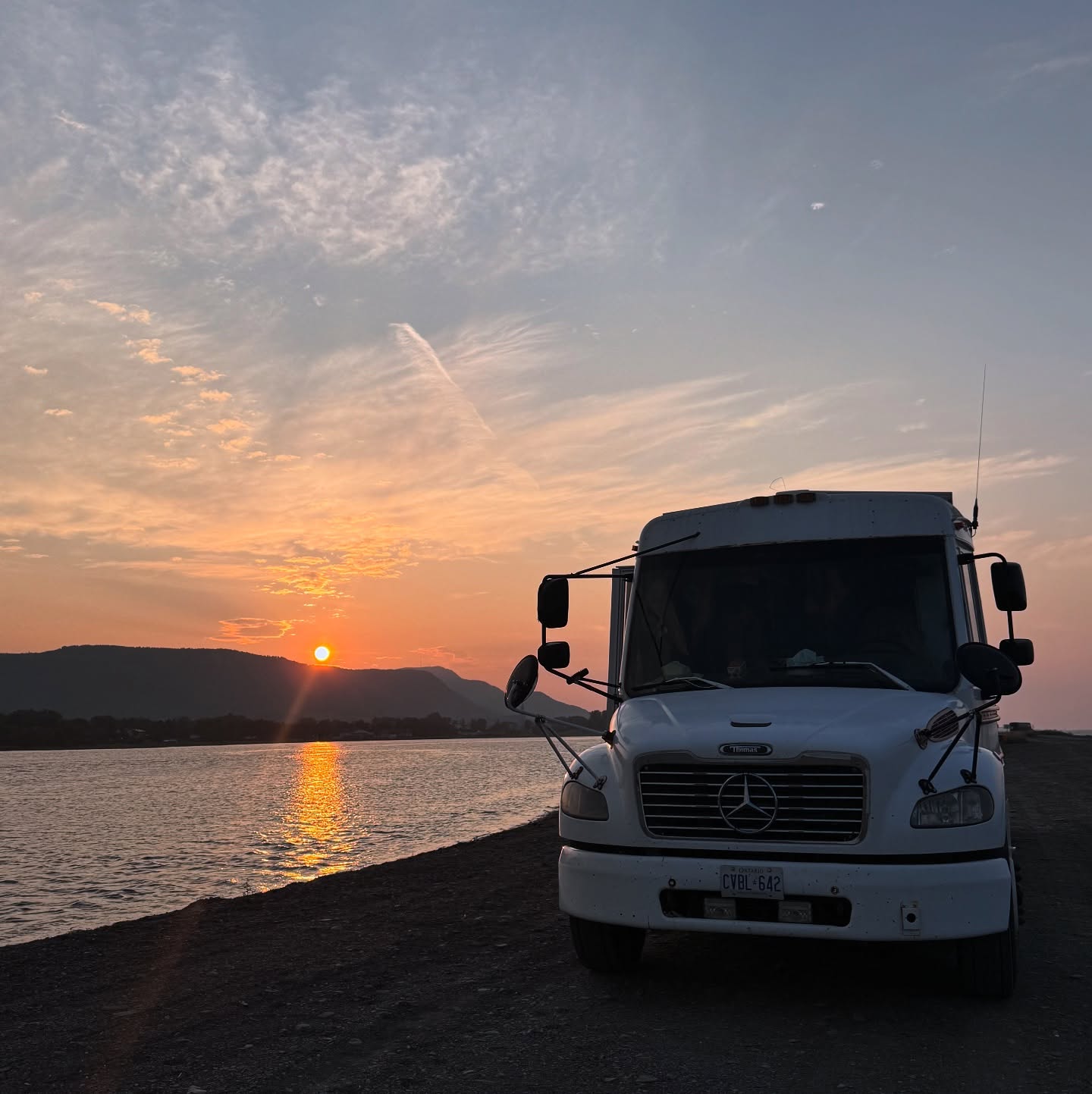 Premier petit road trip de l’année qui commence… 🚌🌊
#gaspesiejetaime #maritime