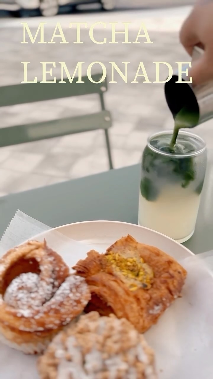 Heat advisory today in Belleair!
Stay cool and grab some organic Matcha poured over freshly squeezed lemonade made in house 🍋🧊
And don’t miss out on our chocolate pistachio croissants they go fast 🫶🏾