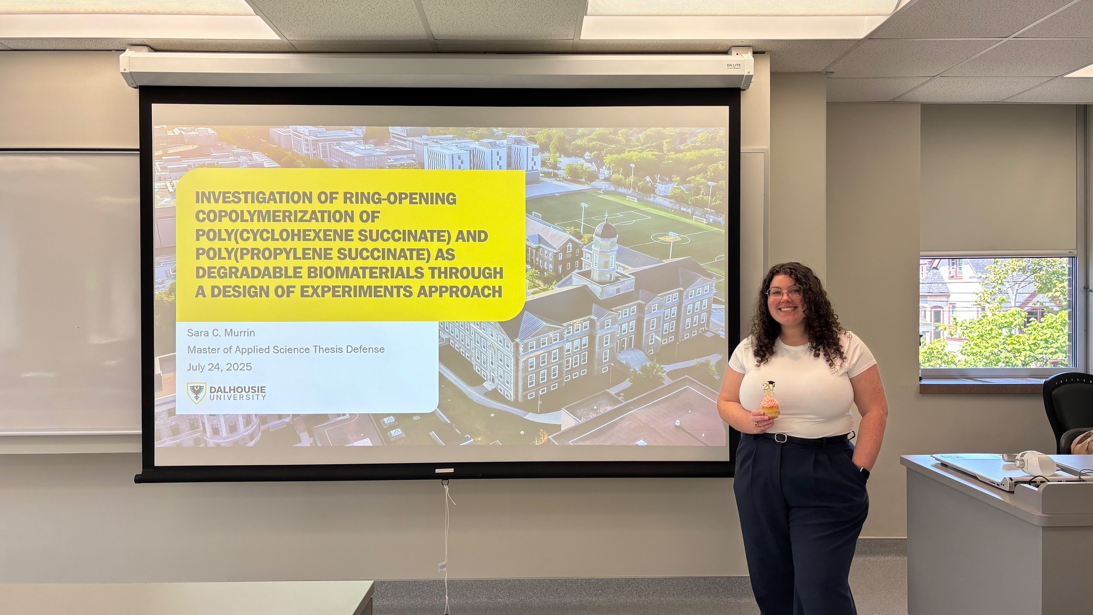 🎓 Huge congratulations to @sara.murrin on the successful defence of her Master’s of Applied Science thesis in Biomedical Engineering! 👏
👀Keep an eye out for a publication coming soon! 🧠🛠️✨ #ThesisDefence #BiomedicalEngineering #ProudSupervisor @biomedical_engineering_dal