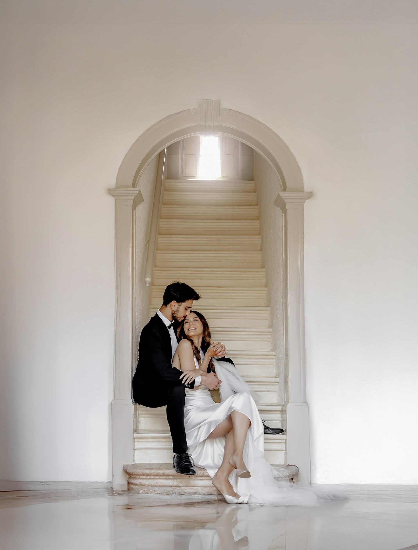 Arches and sweet forehead kisses