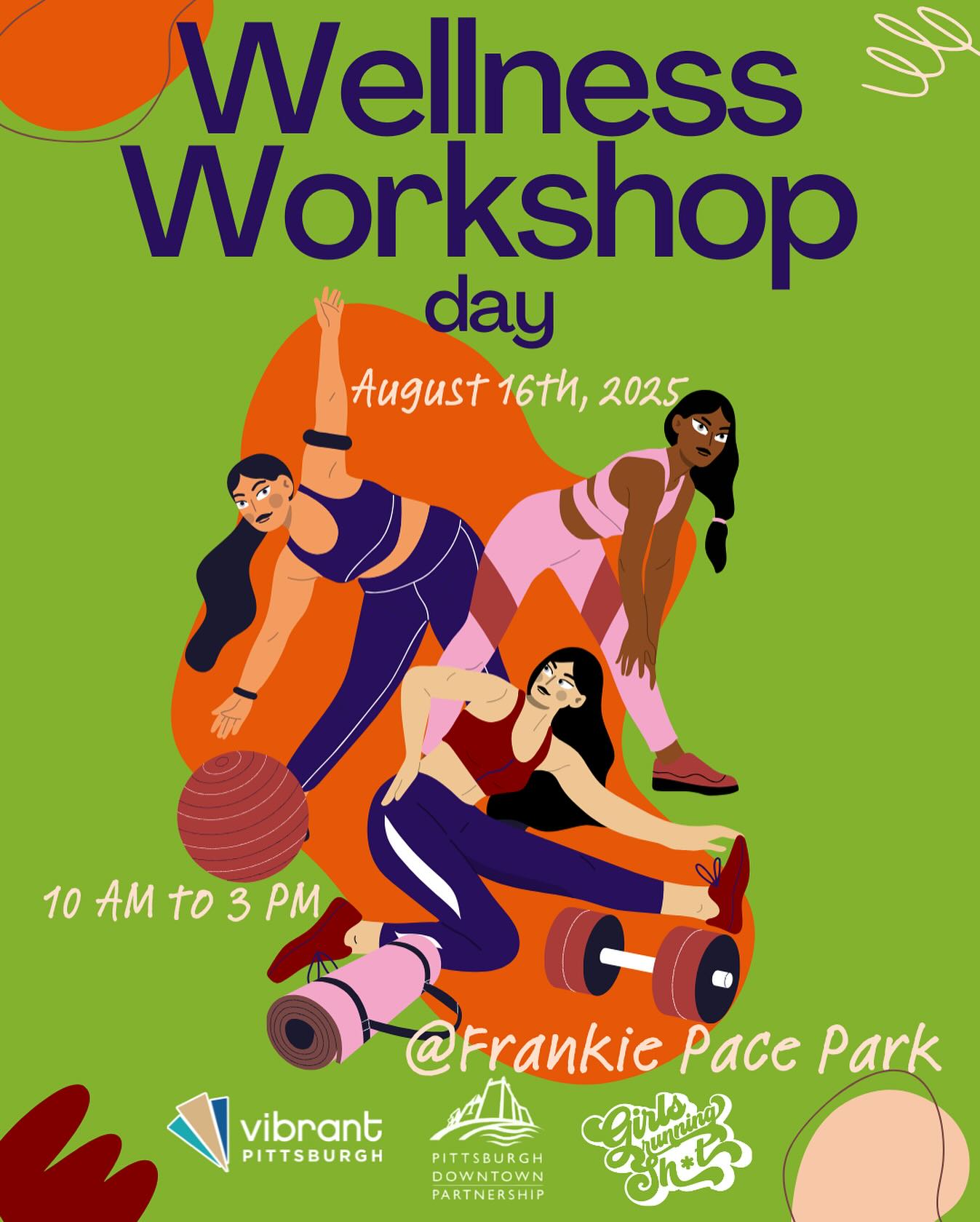 We’re back with another Wellness Workshop Day!
Join us on Saturday, August 16th, 2025 at 10:00 AM at Frankie Pace Park for a revitalizing day of movement, music, and mindfulness—free and open to the public!
This special edition of Wellness Workshop Day features energizing, expert-led sessions in:
💥 HIIT
💪 Pilates
🥊 Boxing
🧘♀️ Yoga (Please bring your own yoga mat.)
Throughout the day, you’ll enjoy:
🎶 Live DJ set by @luxuraethedj to keep the energy flowing
🛍️ Wellness vendors offering products, services, and experiences to support your journey
🤝 A welcoming community focused on self-care, empowerment, and connection
This event is designed to help you build strength, reduce stress, and recharge the mind, body, and spirit. Whether you’re a wellness enthusiast or just getting started, this is your moment to move, vibe, and restore.
Wellness Workshop Day is FREE (link in our bio), but we kindly welcome donations to help us continue offering accessible wellness experiences for all.
This event is presented in partnership with @downtownpitt and @vibrantpgh ✨💕