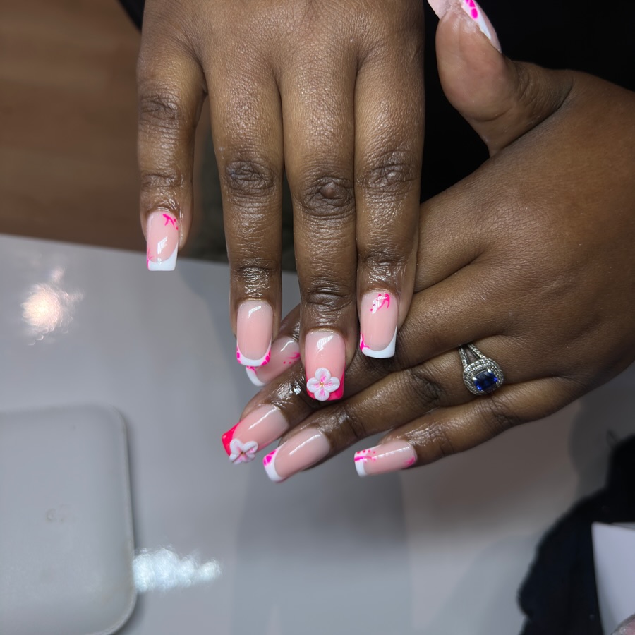 Beautiful 3D art done by our lovely nail tech Kelly so proud of all the skills she have gained 💅🏻.
To book your 3D nail art booking contact our :
Business whatapp nr : 081 500 2238
Website : www.goshnails.com
-
-
-
#nails #goshnails #goshnails_stellies #pintrestnails