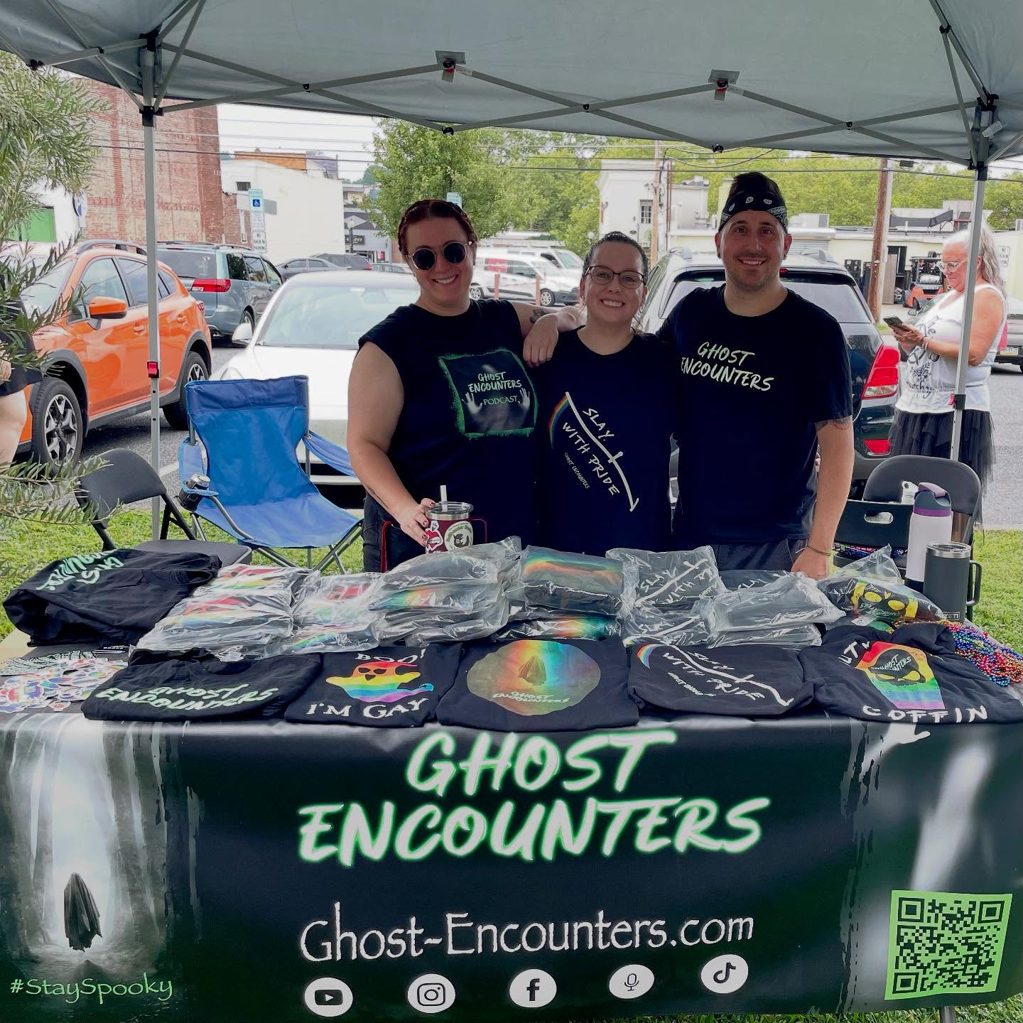 We are out at @greenwaypride 👻🏳️