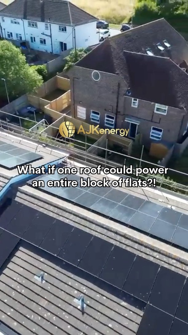 🚁 From above: This is how we're changing residential energy foreverWatch our latest SolShare installation from the sky!
One roof system powering multiple homes below.
The results speak for themselves:
✅ Entire building benefits from solar
💡 Residents sharing FREE electricity
📈 Everyone earning from surplus energy
🏆 Community energy done rightYour building could be next!
DM us to learn more 📩
#SolShare #AJKEnergy #DroneVideo #SolarPower #CommunityEnergy #SharedSolar