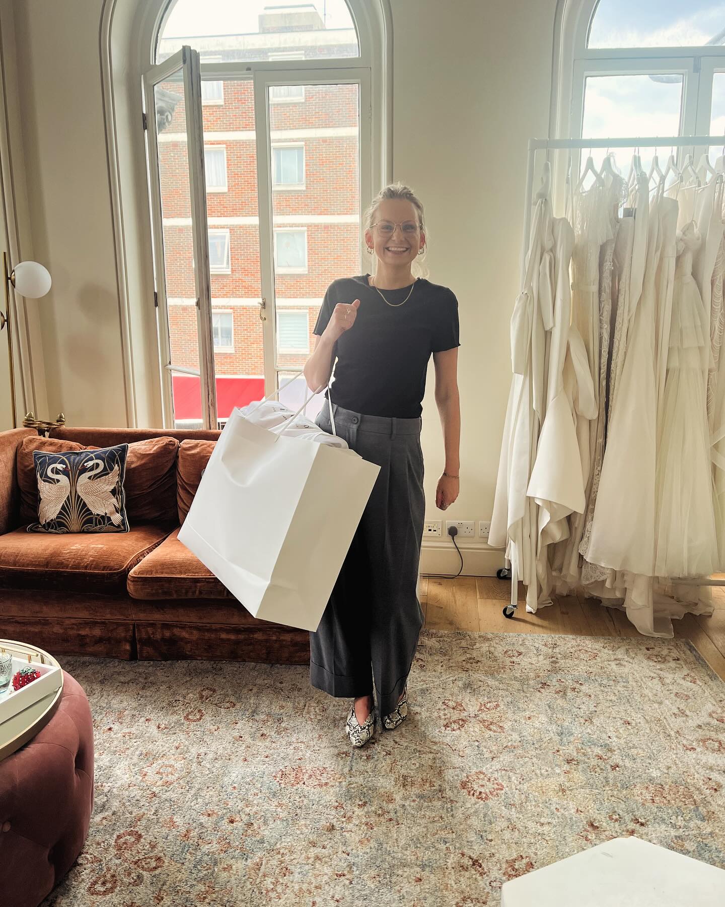 Saying goodbye to one of our stunning @peterlangner dresses - this bride didn’t just buy a gorgeous dress, she is supporting our mission to #endchildmarriage 🫶🏻