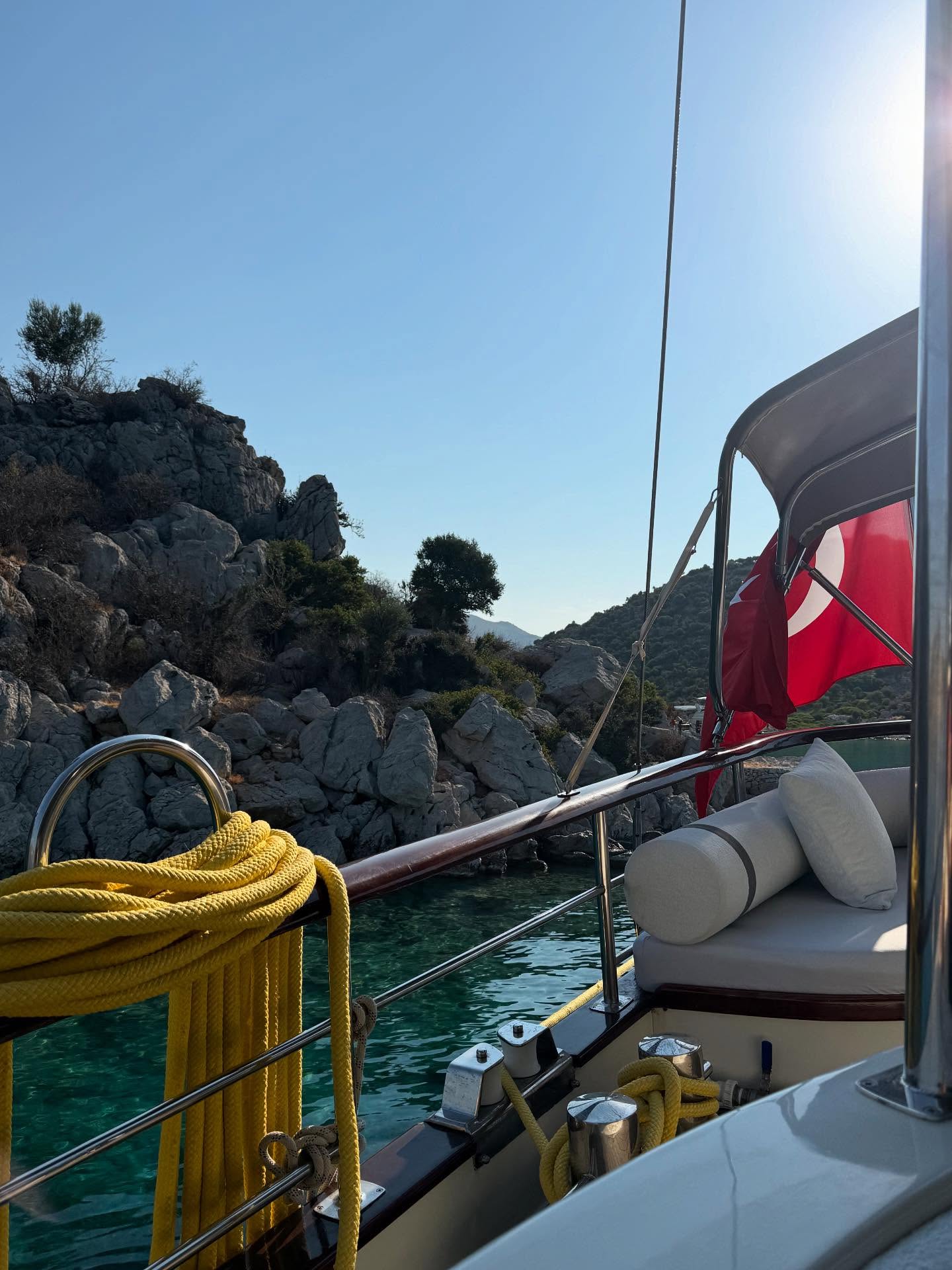 Recap of the most wonderful week sailing turquoise waters with amazing people💚💙🧡 @giorgiopiccoli #turkishcoast #marmarıs #bodrum #turquoise #turquoisewaters #mediteranean #inlove