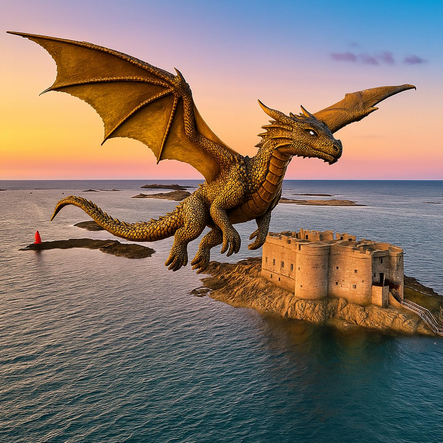 Il s’est échappé. 🐉
Le dragon du tunnel, gardien de l’ombre que l’on croyait endormi sous le MX Art Tour, s’est réveillé.
Des témoins l’auraient vu survoler le viaduc de Morlaix, ses ailes déployées noircissant le ciel breton, sa silhouette dorée se découpant entre les lignes du passé et les vibrations du présent. 🐲🐉
D’autres jurent l’avoir aperçu tournoyer au crépuscule au-dessus du château du Taureau, comme s’il cherchait à reconquérir un royaume oublié, surgissant de la mer tel un fantôme d’écailles et de feu. 🏰🌊@chateaudutaureau
Puis, une trace, une présence, un souffle chaud entre les rochers sculptés du Trou du Serpent, sur l’île de Batz. Les pierres ont tremblé. Le vent a changé. Le mythe est vivant.
🏝️île de batz
⸻
🎨 Obsidian, c’est l’exposition qui réunit vidéo immersive, art visuel et légende contemporaine dans un parcours multisensoriel inédit.
Explore les vestiges d’un dragon oublié, réinterprété par des artistes visionnaires dans un lieu hors du temps.
📍Lieu : MX Arts Tour, Morlaix
📅 Dates : du lundi au dimanche pendant l’été 2025
🎟️ Entrée libre – tous publics
🌀 Rejoins la légende. Suis sa trace.
#ObsidianLeDragon #Morlaix #ArtMythique #MXArtsTour #LégendeVivante