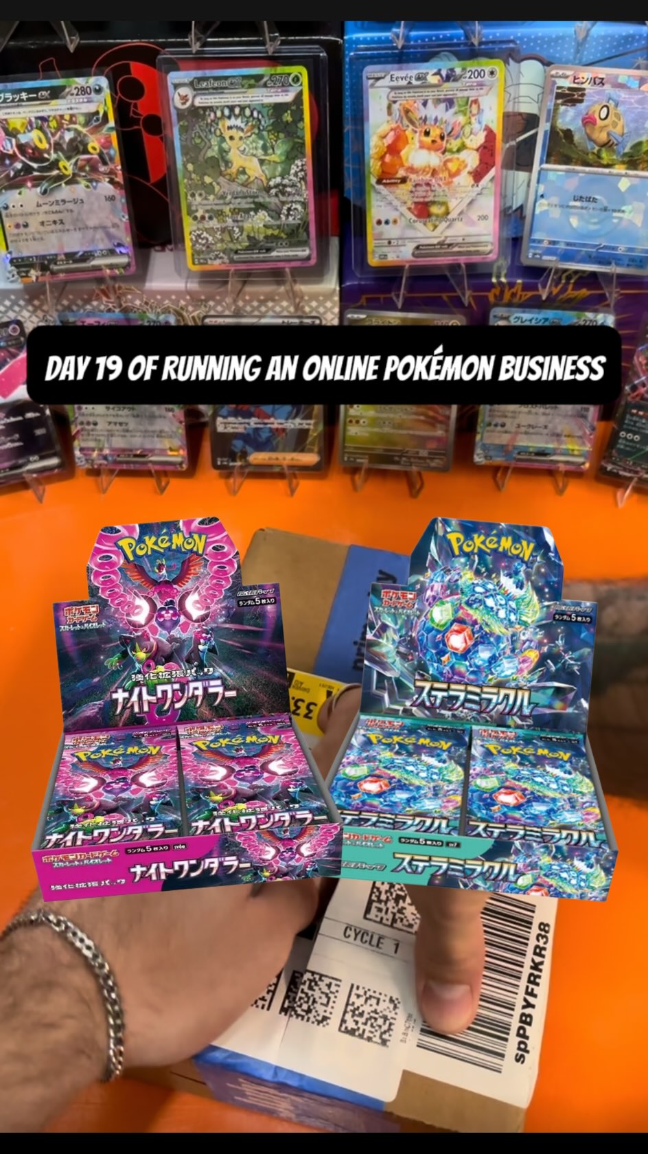 Day 19 of Victory Road Vault TCG 🎤📦✨
Big day for upgrades and inventory! My new mic finally arrived, and I can’t wait to start using it to record better content for you guys. 🎙️
I also received 1 of 3 new inventory shipments today and unboxed it — including fresh Night Wanderer and Stellar Miracle boxes, which will be live on the site tonight! 🛒
And… we’ve got some big news dropping tomorrow about the future of our content creation and how I’ll be stepping up the quality to bring you even better Pokémon TCG content. Stay tuned!
#VictoryRoadVault #PokemonTCG #NightWanderer #StellarMiracle #InventoryDay #ContentCreation #SmallBizJourney #Pokemon #PokemonCards #PackOpening #TCGCommunity #TCGVendor #japanesepokemon