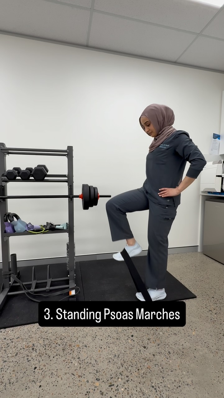 PART ONE OF OUR SERIES ON HIP PAIN! 🦵
Have Tight hips and feeling a niggle at the front of your hip ❓ you’re not alone!
It could be your shortened and weak hip flexors! Watch along to benefit from the few exercises you can do at home to help relieve and strengthen the hip flexors. 🚶♀️
Unfortunately, sitting too much can cause your hip flexor muscles—especially the iliopsoas and rectus femoris—to become tight and shortened. This happens because they stay in a flexed (contracted) position for long periods at a time.
Some of the symptoms we see in clinic associated with Hip flexor tightness and weakness are:
✔️ Hip pain or stiffness especially at the front of the hip
✔️ Lower back pain
✔️ Poor posture (anterior pelvic tilt)
✔️ Reduced hip mobility
✔️ Deep gluteal muscle pain
✔️Increased risk of injury when standing or exercising
How we can help in clinic with Hip Flexor Pain:
✔️ Appropriate assessment
✔️Personalised exercise tailored to your needs. Ie: if you have a labrum tear or greater trochanter issue, our exercises are specific to that pathology.
✔️ Selecting the right soft tissue treatment to help assist with localised blood flow to the area. This can mean shockwave or even needling of the deep gluteal muscles.
To book an appointment, contact us on 📞 0452 185 243 or book online via our website at www.hiptosolepodiatry.au 💻.
DISCLAIMER:
The recommendations made in this video are by a licensed Australian podiatrist under AHPRA. This video is for educational purposes and is not to persuade you of any particular treatment. If you have any concerns, please see a registered podiatrist. Treatment results may vary, individualised assessment is required.