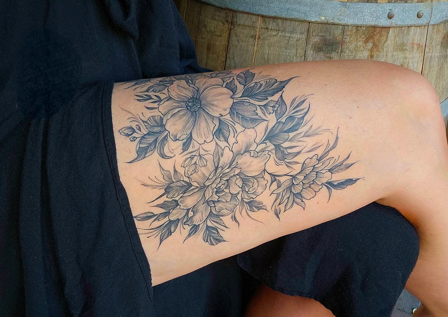 Grateful to give this one to my sister, my best friend, my ride or die. She’s walking through fire with grace, and I’ve never been prouder of her strength. This one’s for new chapters.
#TattooWithMeaning #SiblingLove #FreshInk #NewBeginnings #DenverTattooArtist #DenverTattoo