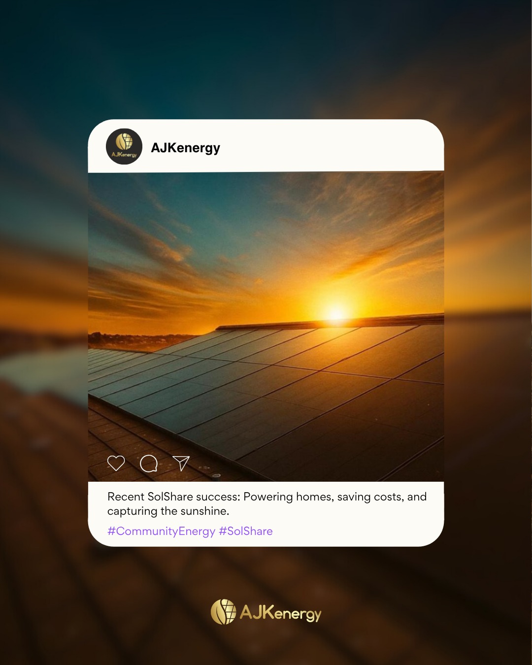 🌅 Golden hour meets golden savings 🌅
Sometimes the timing is just perfect - our latest SolShare installation caught the most incredible sunset! But here's what's even more beautiful than this view:
⚡ Multiple families sharing FREE electricity
💰 Everyone saving money on their bills
🌍 Clean energy powering the whole building
✨ A community working together for a better future
This is SolShare - where one solar system transforms an entire building.
Beautiful, sustainable, and smart.Ready to bring SolShare to your building?Drop us a message - let's make your community the next success story!
#SolShare #SolarInstallation #CommunityEnergy #SunsetVibes #CleanEnergy #SharedSolar #AJKEnergy #RenewableEnergy #SolarPower #GoldenHour