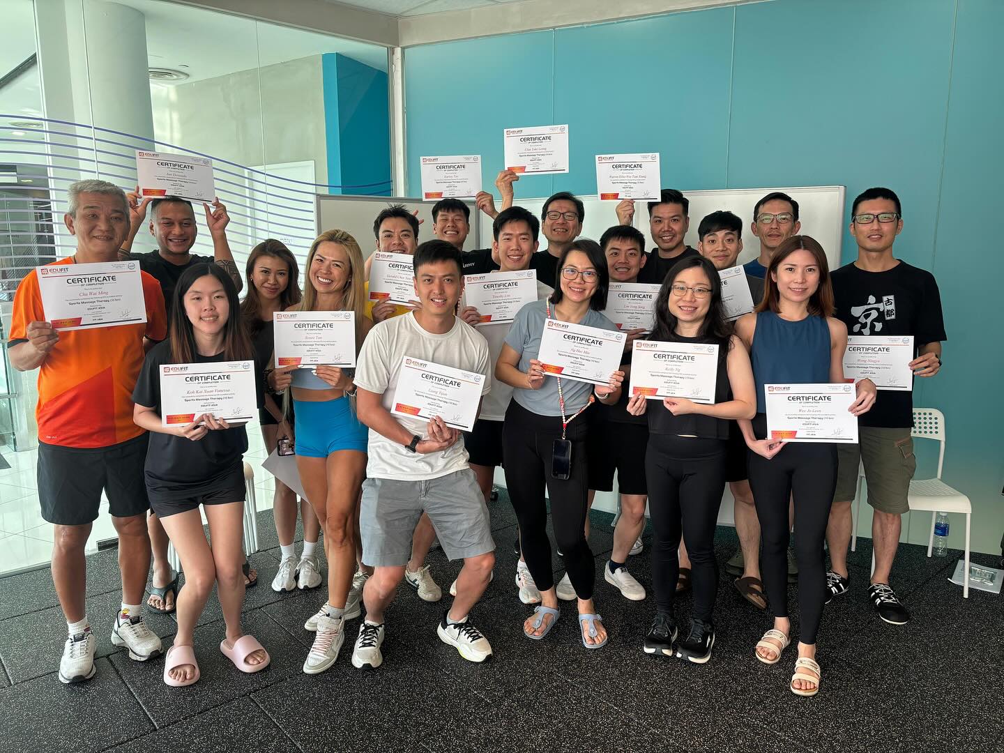 ๐ Congratulations to the July 2025 Intake of the Sports Massage Therapy Course! ๐
You did it! Youโve taken a bold step forward by committing to a journey of knowledge, skill, and growth in the world of sports massage therapy. This course wasnโt just about techniques and theoryโit was about developing your hands, your mind, and your heart to serve, heal, and empower others through the power of touch.
Weโre incredibly proud of the dedication, curiosity, and energy youโve brought to this experience. Now, as you step into the next chapter, we encourage you to carry forward everything youโve learnedโapply it, refine it, and let it shape you into an outstanding practitioner.
๐ช The real learning begins when you start using your hands to help others move better, feel better, and perform better. Trust in your training, keep asking questions, and never stop growing.
We canโt wait to see where this journey takes youโand we hope to cross paths again soon. See you at our mentoring sessions!
Wishing you all the best and beyond. The future is in your handsโliterally!
โ With pride and excitement,
The Edufit Asia Educators ๐
โธป
#SportsMassageTherapy #EdufitAsia #ManualTherapy #MassageTherapist #TherapistLife #SingaporeFitness #MalaysiaTherapist #AsiaWellness #SingaporeMassage #MalaysiaSportsMassage #AsiaTherapists #TrainWithEdufit #FutureTherapists #HandsThatHeal #KualaLumpurMassage #SingaporeHealth #AsiaManualTherapy #july2025intake