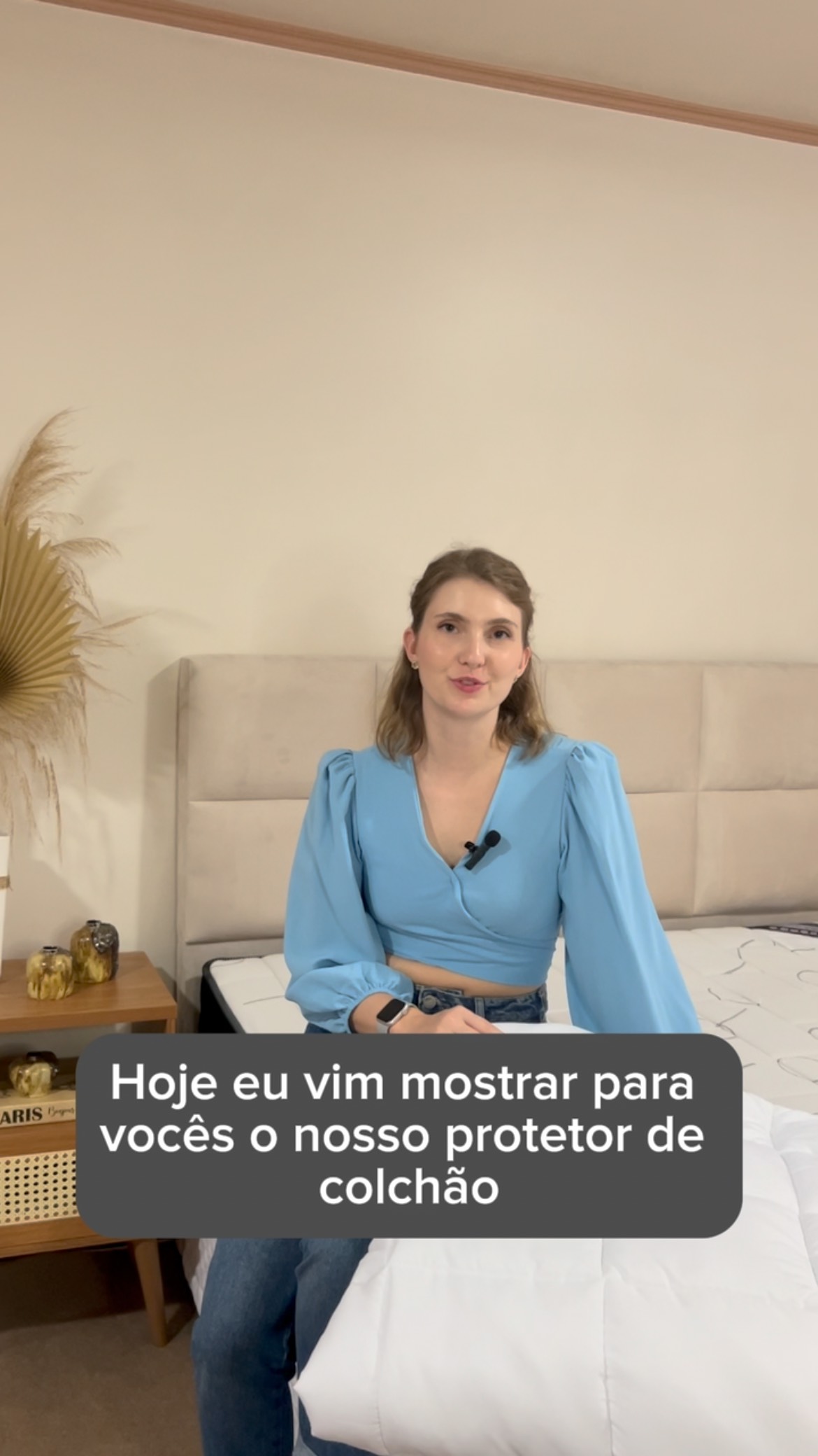 Já conhece esse modelo de protetor de colchão? Além de proteger ele ainda garante uma camada extra de conforto para sua cama! #protetorcolchão