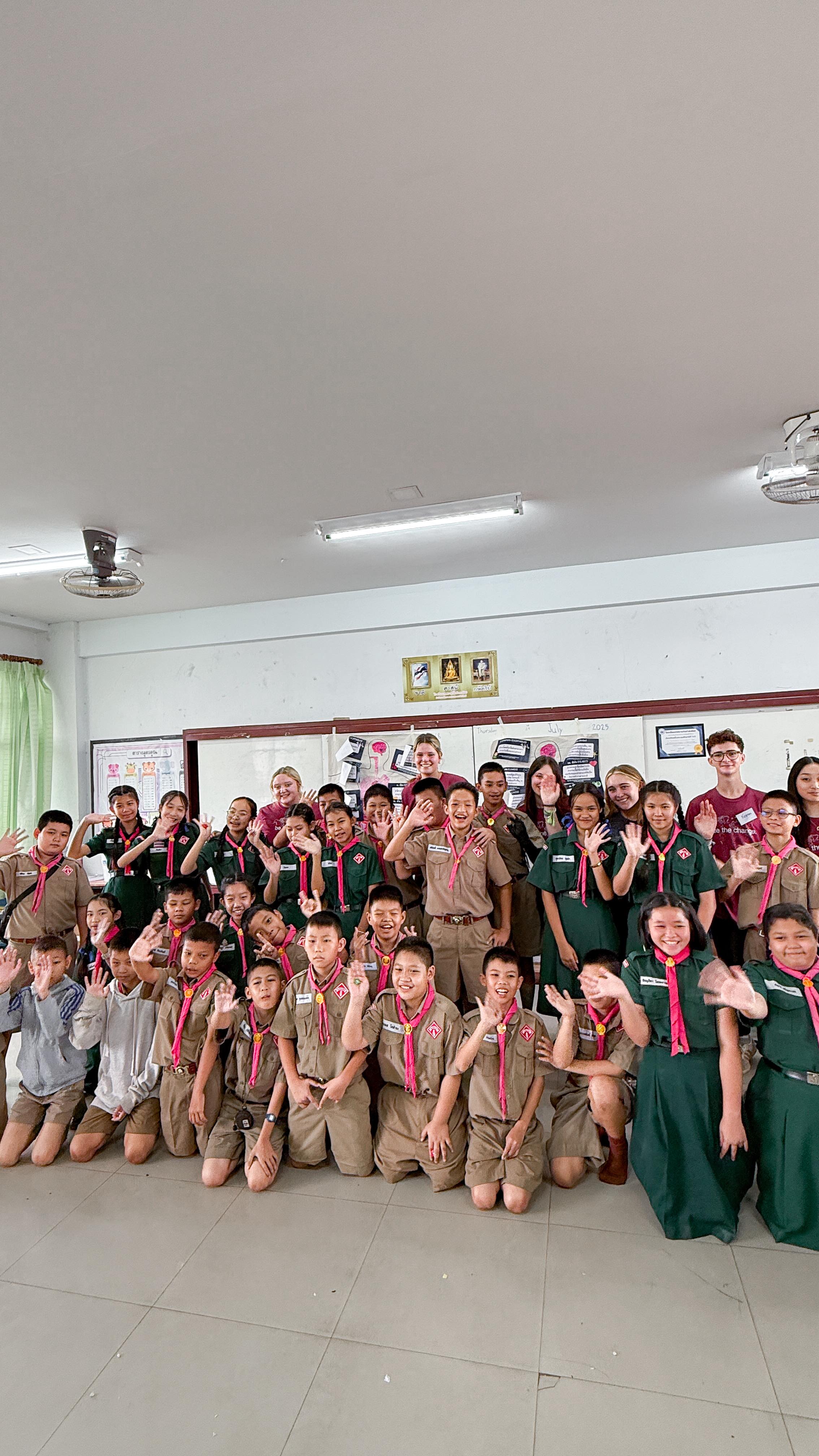 Teaching, leading, and making an impact.
#healthcampproject #glathailand #futureleaders