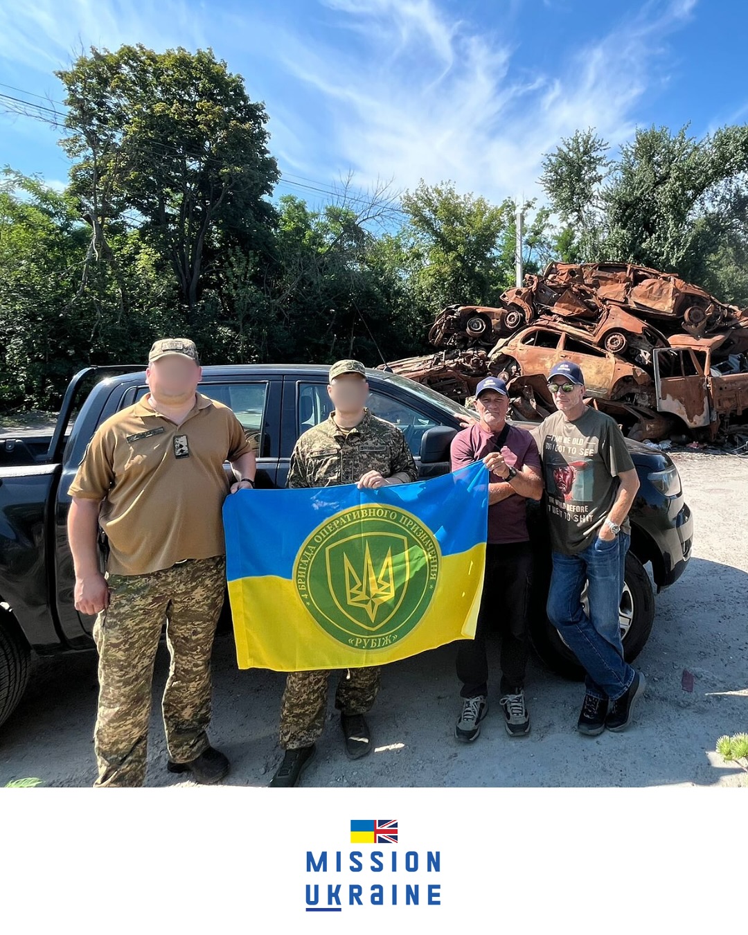 We’re always absolutely thrilled to welcome new faces to our team, and today we’re delighted to introduce Iain M. – our generous sponsor and dedicated volunteer. He recently joined forces with our long-time friend and experienced volunteer, Martin Blackwell @martin.blackwell.148 , to deliver a vehicle to the military. We’re pleased to say the vehicle is already in active use on the front line, making a real difference.
Our heartfelt thanks go to both Iain and Martin for their outstanding support. We’re incredibly proud to be working alongside such committed individuals, and we very much look forward to seeing you both in Ukraine again soon – hopefully with the next vehicle in tow!
We’re always genuinely grateful to those who join us in supporting the military and standing with Ukraine during these terrible war
Mission Ukraine UK converts 2nd hand 4x4s into basic ambulances to medevac casualties from the Ukranian frontline to stabilisation units, over otherwise impassable terrain for life-saving treatment.
🇺🇦🇺🇦🇺🇦🇺🇦🇺🇦🇺🇦🇺🇦🇺🇦🇺🇦🇺🇦🇺🇦
#dez #missionukraine #ukraine #standwithukraine #supportukraine #boatevac #heroes #evac #rib #helpukraine #helpukrainians #casevac #givefreedom #helpustohelpthem #medevac #helpus #missionukraine #slavaukraini #heroyamslava #україна #славаукраїні #героямслава #славаукраїнігероямслава