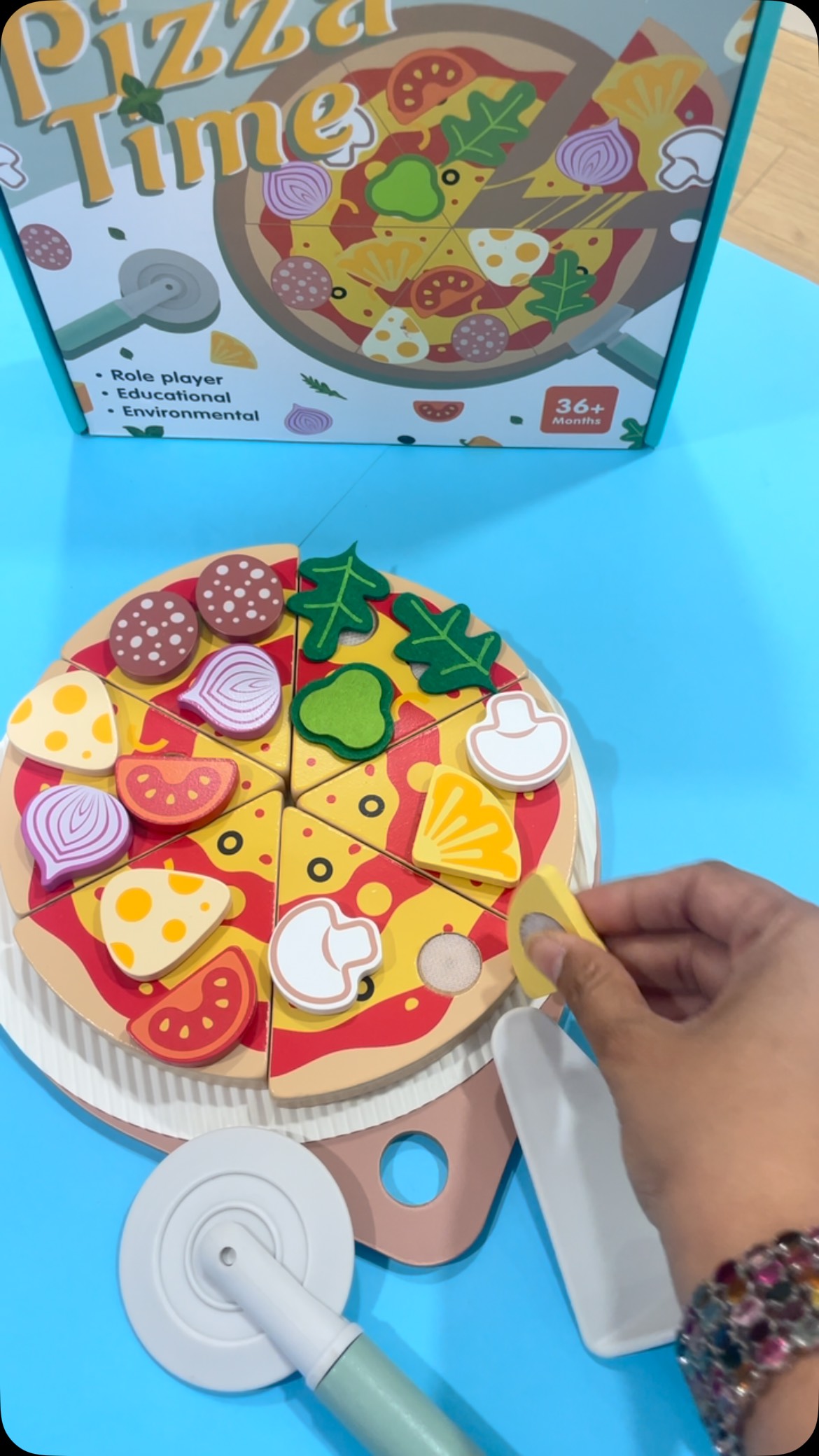 Wooden toys used to be my sons favourite. I’m sure it can be your child’s too. Try our pizza making set with the best quality wood!!!!