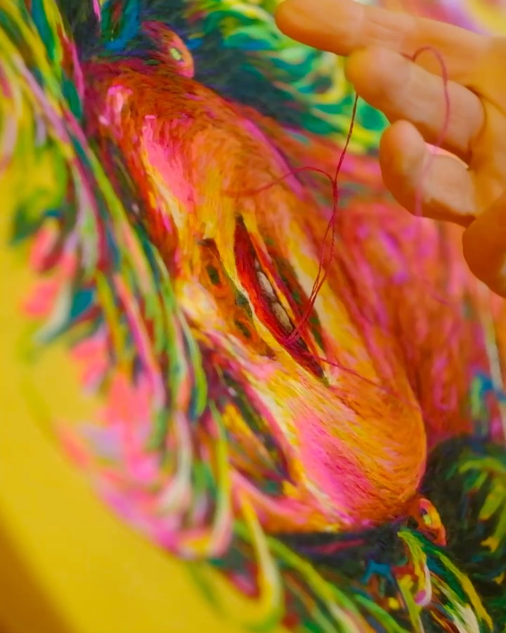 The collectors preview launches today as we hang and prepare for the opening on Friday!
You can sign up to get it mailed to you with the link in my bio. After the launch I will include the catalog 💕
Get first dibs today or come visit for the opening on Friday 1st August from 6-8PM to meet all the artists, and tantalise your eye buds. It’s a heart and art explosion ✨
#embroidery #needlework #threadwork #portraitembroudery #crewelintentions