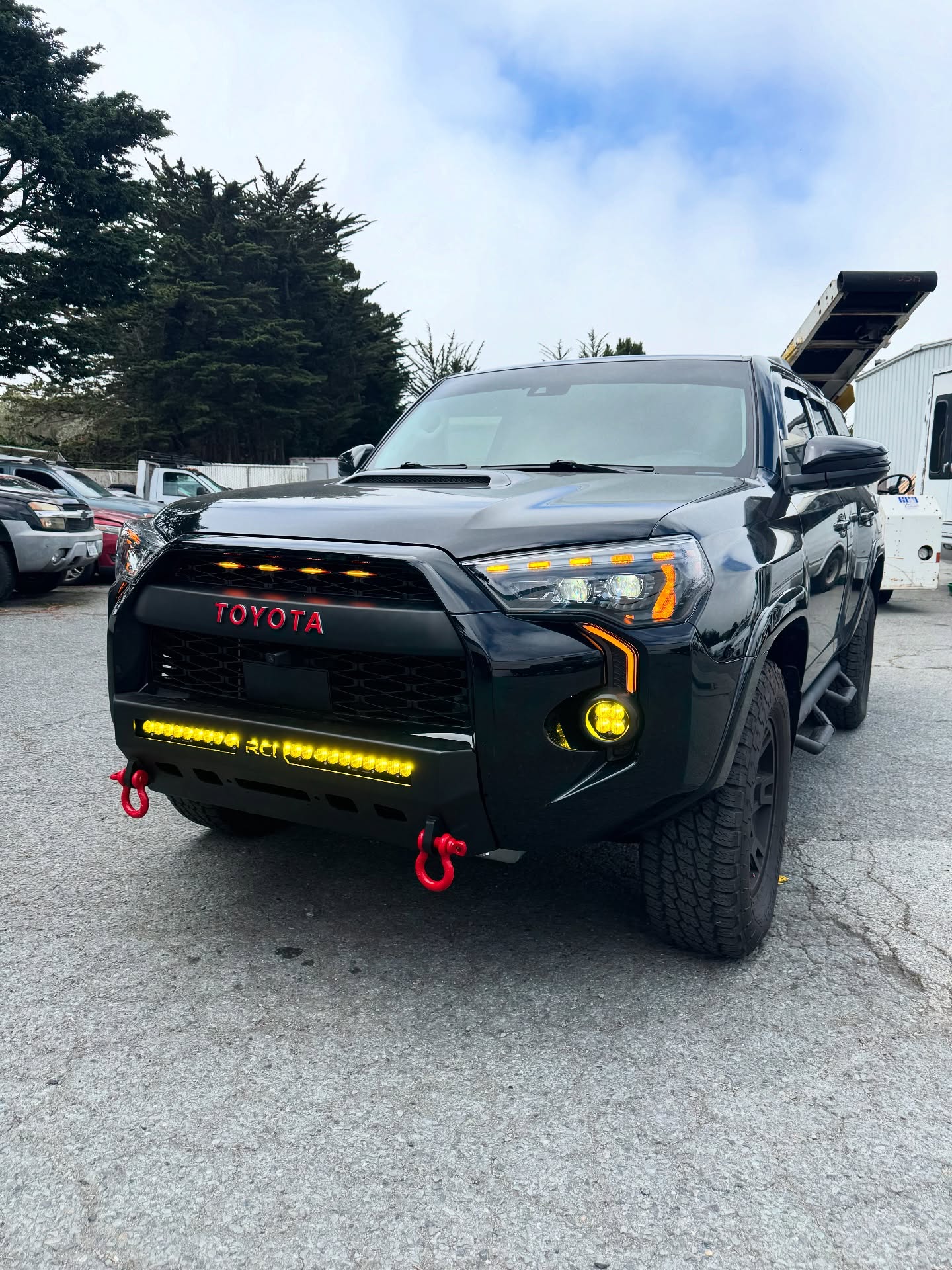 PTS BUILT
2023 Toyota 4Runner
Customer Supplied us with the following parts:
•RCI Pike Front Bumper
•30” S8 Baja Designs front bumper
•Morimoto XB Evo Headlights
•4Runner Lifestyle Fang Lights
•Baja Designs Squadron Fog Lights
•OEM Roof Rack
•4Runner Lifestyle Catalytic Converter Covers
•4Runner Lifestyle Seat Lift
•4Runner Lifestyle Mille Liftgate Panel
•4Runner Grille Lights
The truck turned out amazing! What does everyone think??
#pts #ptsbuilt #precisiontruckspecialties #4runnerlifestyle #morimotolighting #bajadesigns #rcibumper #4runnersdaily #toyota