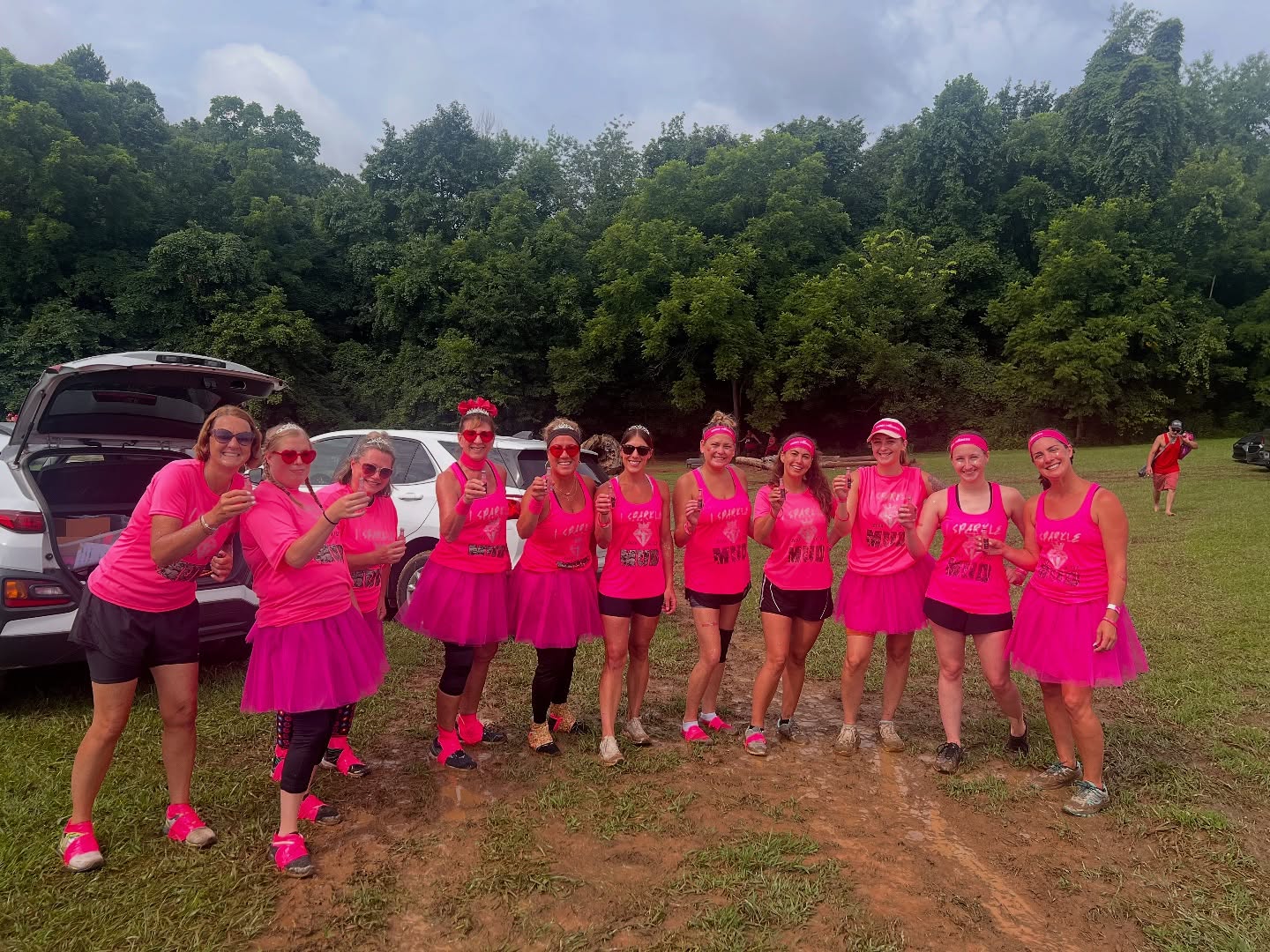 Yesterday’s 5K Mud Run was such a blast! I had the best time getting outside, getting messy, and making memories with an incredible group of patients and friends! 🏃♀🩷
Chiropractic care is all about helping you stay active, move better, and enjoy life to the fullest - and events like this are the perfect reminder of how fun wellness can be!
Thank you to everyone who joined me for the mud, the laughs, and the finish line celebration. Already looking forward to the next adventure! 🥇👑
Huge shoutout to @alpha_n_aloha_design for creating our personalized shirts—they looked awesome (even under all the mud!)