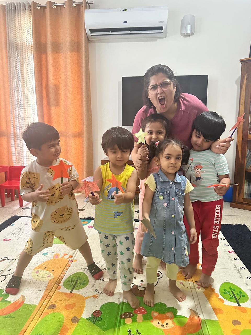 In today’s edition of #ImaginationStation we read How to Catch a Star and then caught one and took it home! A successful Sunday, I say!