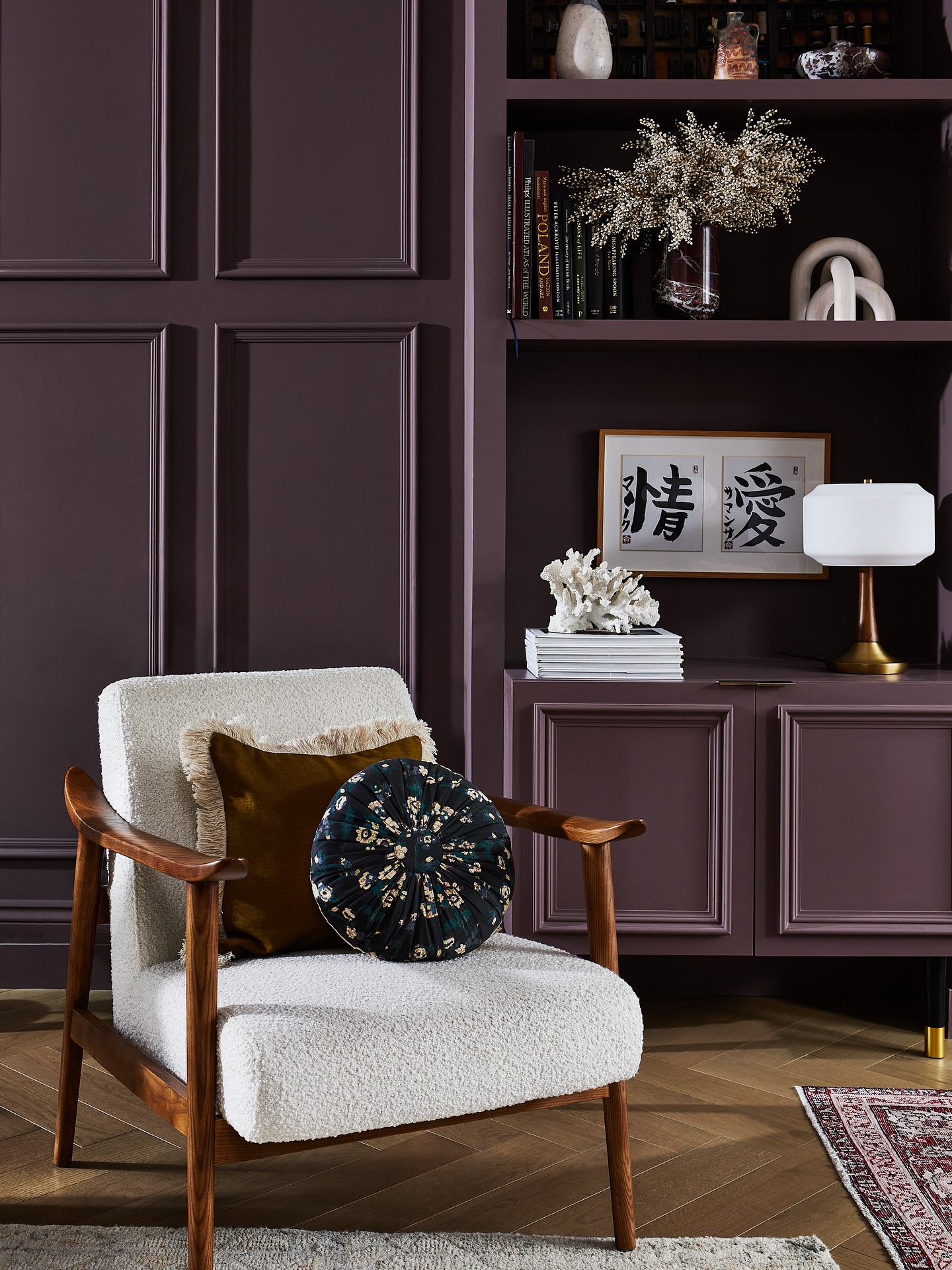 BLAND TO BEAUTIFUL
A delightful little corner from our SW11 project. What was once a flat, featureless space is now full of purpose and personality.
We rehoused the piano to a more suitable spot, added bespoke joinery for both storage and styling, and brought in full-height panelling to add instant character and architectural interest.
Painted in a rich, saturated colour to bring it altogether – and just like that, this once-forgotten spot became one of the cosiest corners in the house. What do you think?
Design and styling @andthentheywentwild
Photography @still_loljohnsonphotography
cosy living room corner, bespoke joinery ideas, statement wall panelling, modern traditional interiors, rich paint colours for living rooms, architectural wall panelling, living room storage solutions, interior design SW London, design-led, home interiors, characterful living spaces, timeless home, built-in shelves and storage, reading nook inspiration, dark and moody interiors, layered living room styling