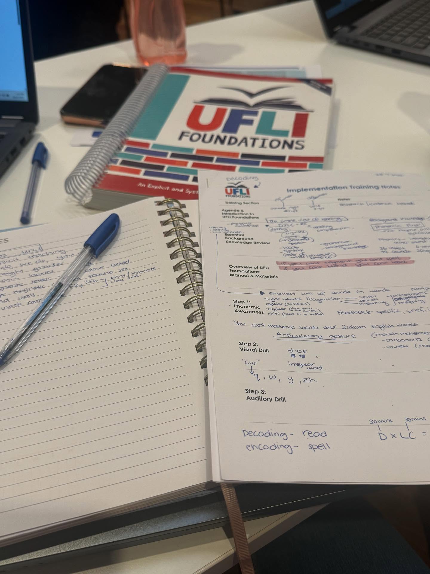 📚 Spent my Monday diving into professional development, learning all about UFLI Foundations!
Our school has been trialling the Phonics Plus program provided by the department, but we’ve also been visiting other schools to explore different phonics approaches and find the best fit for our students.
UFLI definitely gave us lots to think about!
💬 Has anyone used UFLI in their school? I’d love to hear your thoughts or experiences!
#TeacherPD #UFLIFoundations #PhonicsInstruction #EarlyLiteracy #TeacherLearning #EducationJourney #PhonicsPlus #TeachingReading #PrepTeacher #AusTeachers