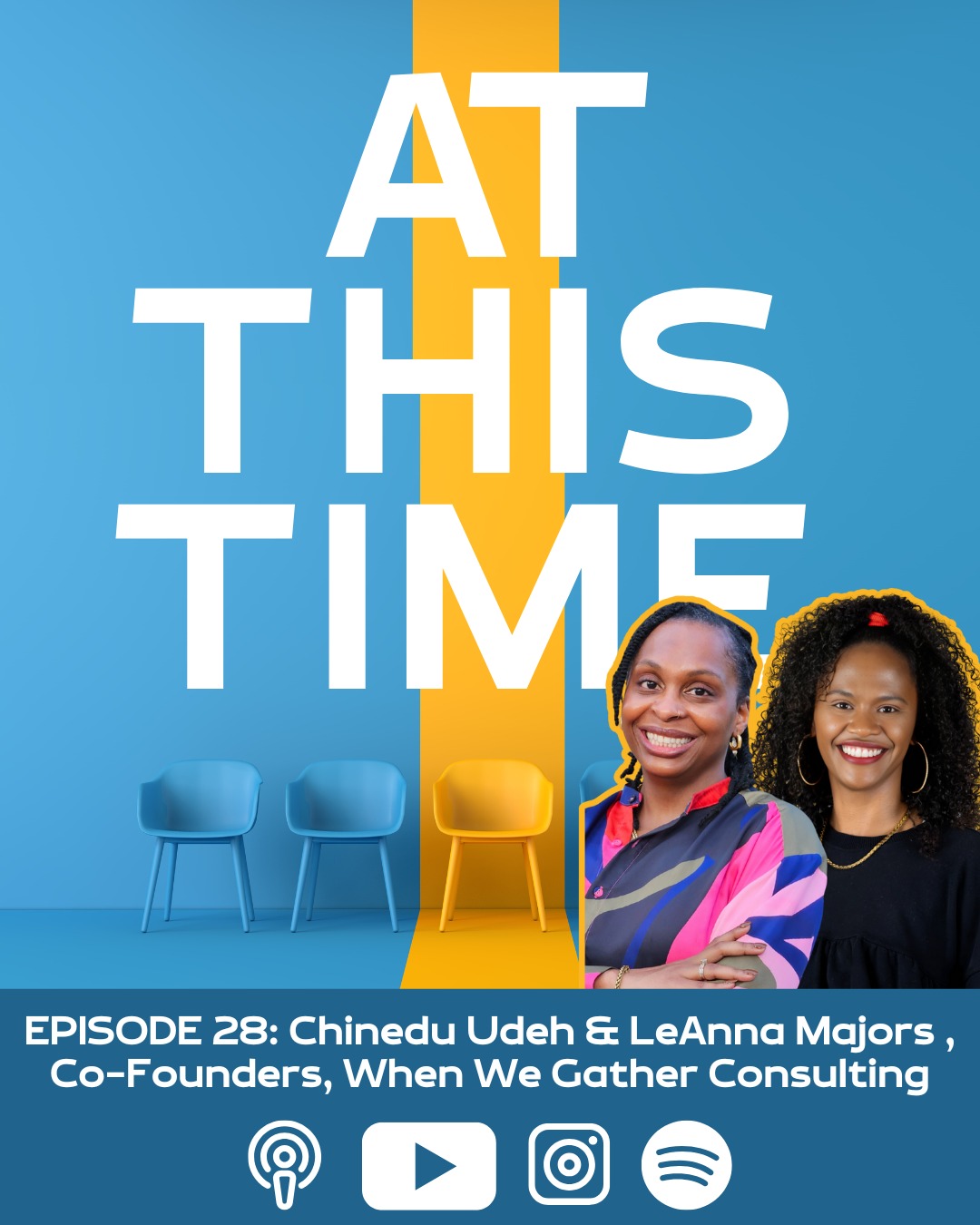At This Time... invited us to talk about the work of When We Gather Consulting and it turned into something beautiful.
This was their very first three-person episode, and we talked about:
Why our cohort model helps Black women stop second-guessing themselves
What collective liberation actually looks like at work
How we’re reclaiming leadership, rest, and purpose
And what’s next for When We Gather (spoiler: we’re just getting started)
Watch the full convo on YouTube!
Link in bio!
Join us for our next cohort of the Womanist Leadership Intensive. REGISTER NOW.
Big love to @edesobe + @atthistimepodcast for holding space and helping us speak life into this work. 💜