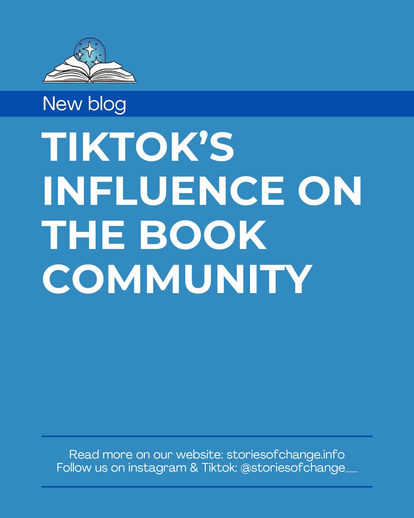 Millions and even billions now turn to TikTok for entertainment and escape from boredom and quarantine. One huge development that came out of this was what I like to call; the Book Renaissance. Tiktok has influenced how we see readers, the media we watch, the published books, and the authors that get the spotlight. It’s honestly something I could talk about for so long, so I decided to bring it here, to condense my thoughts and truly share what I believe the impact of TikTok has been on the bookish world. (This is just my opinion!)
#bookstagram #share #readers #storiesofchange #onepageatatime #books #communitymatters #literacy #booklover #bookaddict #bookgirlie #fantasyreader #fantasy #romance #explore #foryou #viral #trend #Trending #booktok #bookcampaign #campaign #author #read #storiesofchange #onepageatatime #blog #stories #YouthVoices #change #storiesofchange