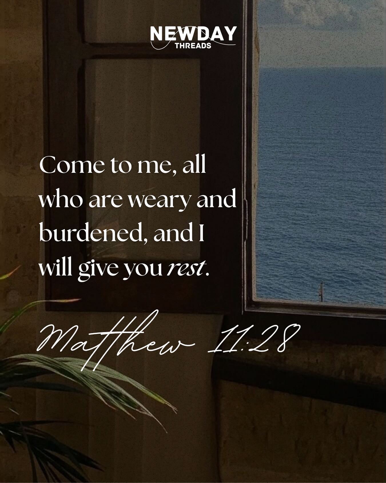 Matthew 11:28
Peace doesn’t come from the world. It comes from Him. When life feels heavy, Jesus offers true rest. 🤍