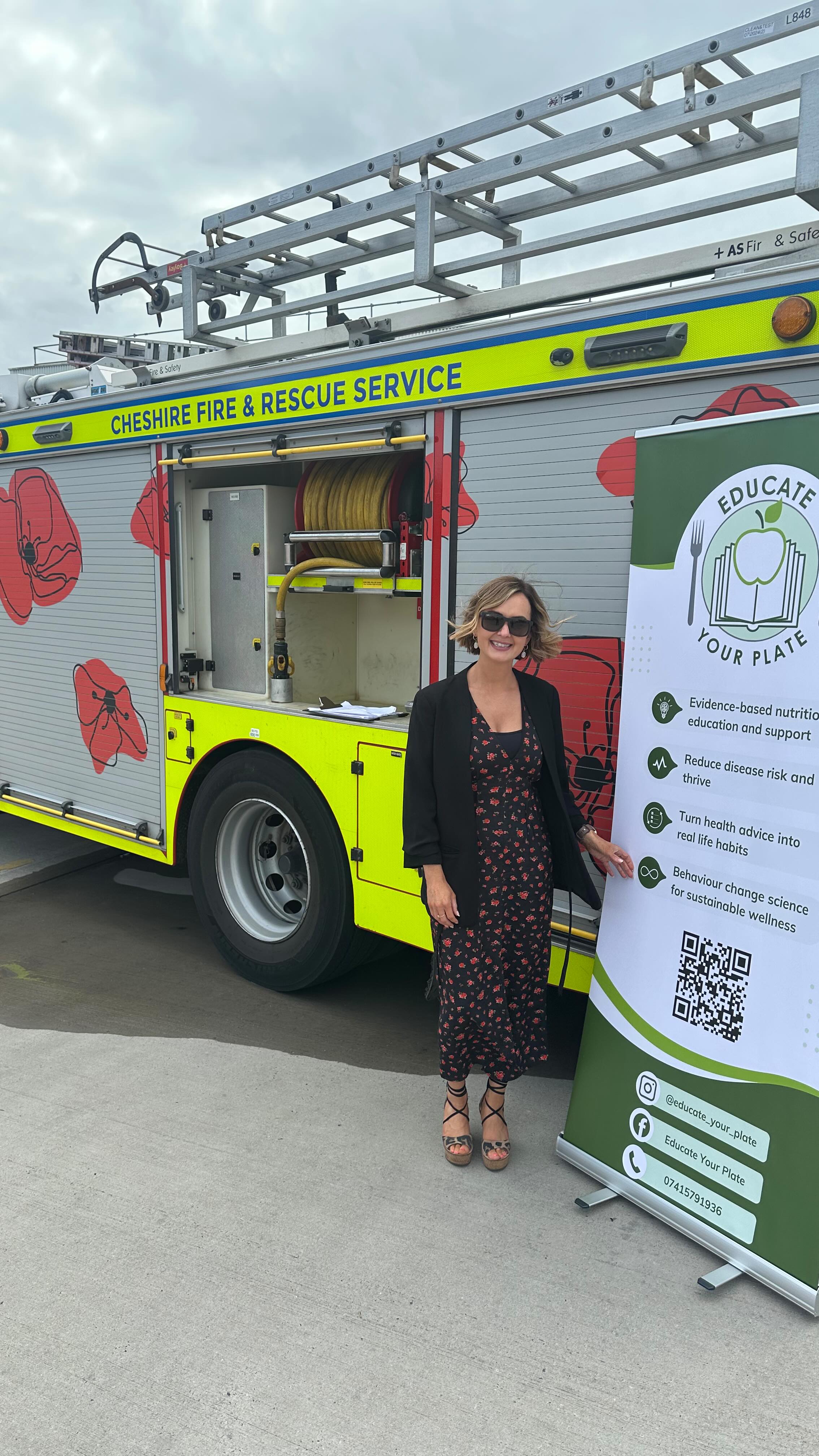 What an inspiring and moving day at the North West Regional Tactical Firefighting Competition 🧯🔥
Firefighters from @manchesterfire , @mersey_fire , @lancashirefrs , @cumbriafire and the hosts @cheshirefrs showed incredible strength, precision and teamwork under immense pressure. Being behind the scenes was a true privilege - it opened my eyes to the sophistication of the job and the unseen layers of risk they take on daily.
But beyond the action lies a serious reality: the occupational hazards these frontline heroes face are profound - from exposure to toxic chemicals and smoke particulates to disrupted sleep, chronic stress, and long-term health risks like cancer and inflammation.
I was honoured to support the event with a wellness stand all day, sparking meaningful conversations, and later delivering my workshop: “From Risk to Resilience”, designed to support firefighters’ long-term health through nutrition, preventative insight, and practical strategies. The response was incredible, and I’m so grateful to everyone who engaged, asked questions and made space for this important discussion. 🙏
If you’re in a workplace where occupational hazards are part of the job, whether that’s firefighting, healthcare, industrial work, or emergency response, let’s talk about how I can support your team with health workshops, wellness audits, or ongoing programmes.
📩 DM me or email educateyourplate@gmail.com to discuss.
Because prevention is protection. 💪
#FirefighterHealth #OccupationalWellness #FromRiskToResilience #CheshireFire #NorthWestFire #WorkplaceWellbeing #CancerPrevention #FRS #Firefighter #FireAndRescue #HealthPromotion #EducateYourPlate
@fbunational @thefirefighterscharity