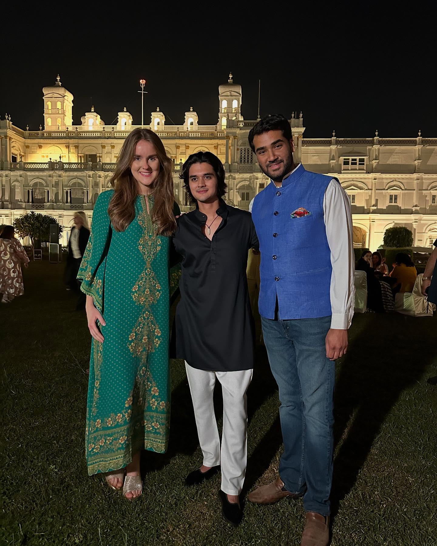 Our Founder Siddhaant Mohta & Lina Arvidsson of the UN in India with HH Mahanaaryaman Rao Scindia, Yuvraj of Gwalior, at the gala closing dinner for ‘Panorama Editions’ in Gwalior, generously hosted by the royal family of Gwalior in November 2024. The exclusive evening, co-produced by Sopaan, saw the attendance of 25 Heads of diplomatic missions in India.
