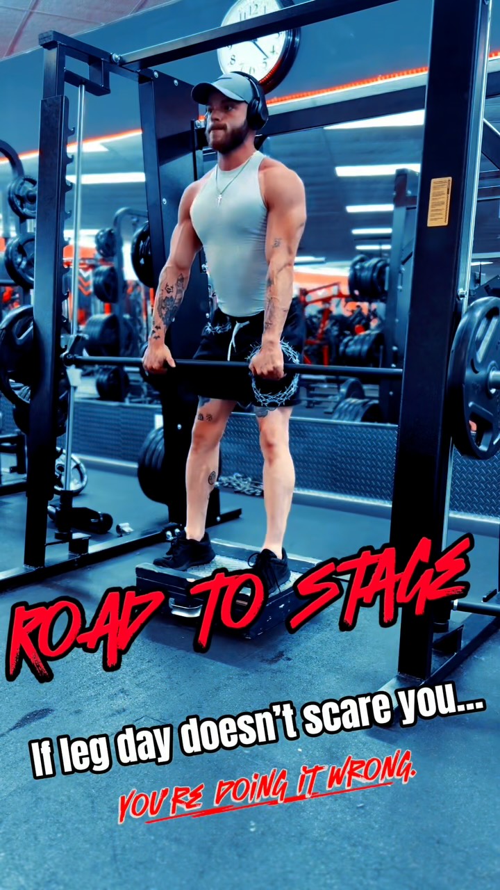 Despite what it looks like I do train legs! 😂 Today’s posterior targeted leg day focused on control and tension. Slow eccentrics on elevated Smith RDLs lit up the hamstrings.
Split squats for unilateral balance (right now one quad is slightly bigger so we gotta even that out). Added in leg curls, abductions, and elevated calf raises to hit every angle. Volume
+ intent = growth. 💡Remember You grow in the
eccentric and under tension... not the ego lifts.
Share, comment, and like for more training content to see how I develop my physique for the stage.
#SmartTraining #LegDayScience #EccentricLoading #GluteGrowth
#HypertrophyTraining #AnatomyInMotion
#TrainWithPurpose