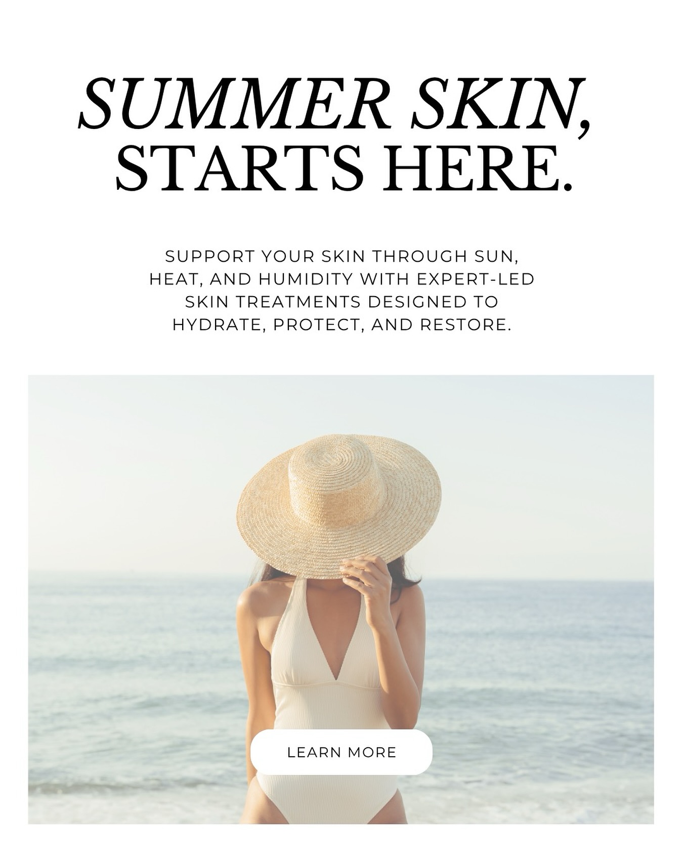 Sun, sweat and SPF...your skin goes through a lot in summer.
Support it with treatments that hydrate, restore, and protect, all backed by expert care.
Let’s prep your glow for every sunny moment ahead. Tap the link in our bio to book your complimentary consultation with one of our experts!