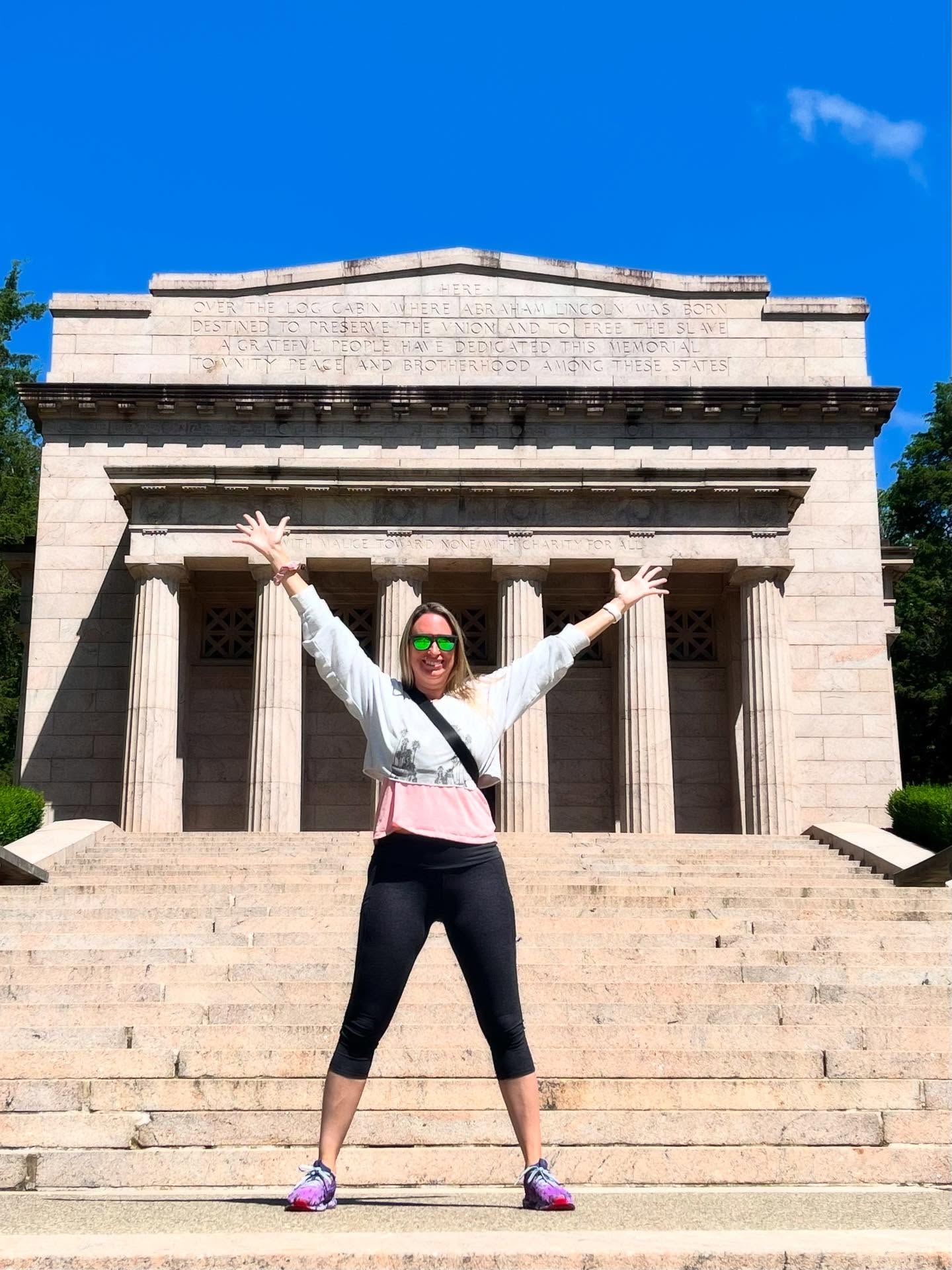 Visiting Abraham Lincoln’s birthplace was a powerful reminder that even the most influential lives can begin in the humblest places. 🌲 This simple log cabin, nestled in the rolling hills of Kentucky, marks the start of a journey that would shape a nation.
One of the most moving details? The 56 steps leading up to the memorial—one for each year of Lincoln’s life. Every step felt like a quiet tribute to his legacy, from his early days in Kentucky to leading the country through its greatest trial.
A quiet but meaningful stop, and a must-visit for any history lover. 🏛️✨
📍Hodgenville, Kentucky
🇺🇸 Honest Beginnings
#LincolnBirthplace #KentuckyRoadTrip #AmericanHistory #NationalParks #PresidentialSites #TravelDeeper #WanderWithPurpose