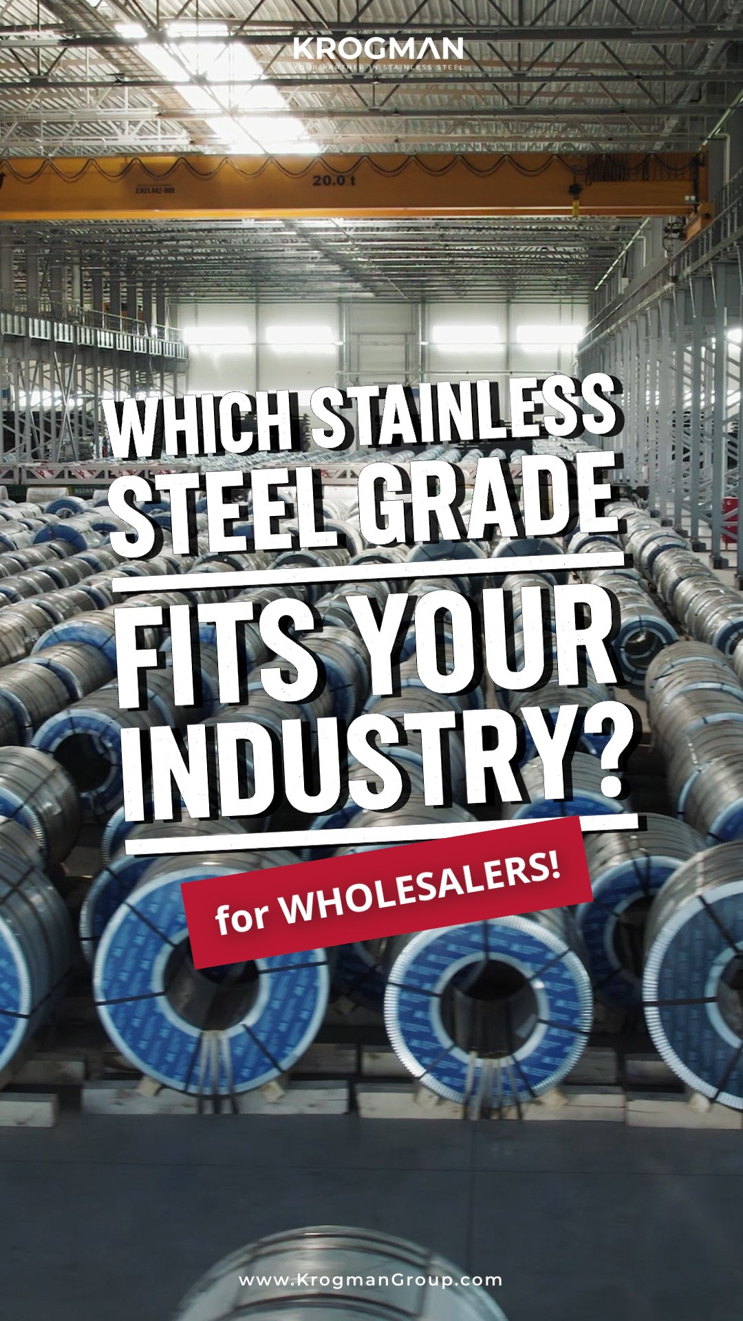 The grade every stainless steel wholesaler should stock.
Welcome to this series where we answer: "Which Stainless Steel Grade fits your Industry?"
Watch the video and find out why they dominate the stainless steel game.
🔗 Click the link on our bio to read more!