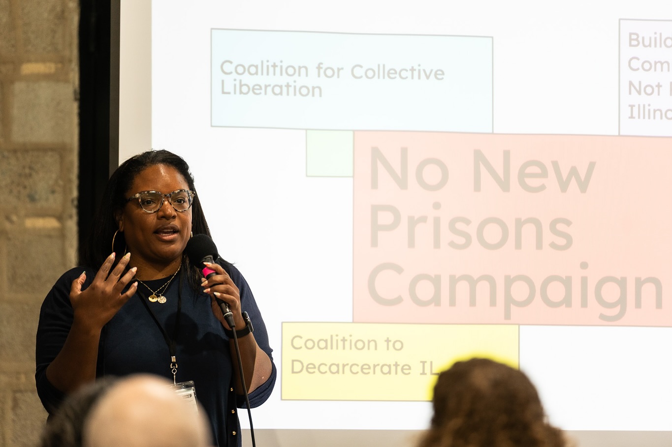 Earlier this month, we screened “And Water Brings Tomorrow,” (@andwaterbringstomorrow) a documentary by Ashley Hunt, at Walls Turned Sideways (@wallsturnedsideways) in partnership with The Sentencing Project (@thesentencingproject). This deeply moving documentary explores the evolving landscape of prison abolition in the United States.
More than just a record of prison closures, the film highlights the powerful grassroots movements driving this transformation—communities actively working to dismantle systems of incarceration while dealing with the complex and often painful legacies left by these institutions.
Through compelling storytelling, the documentary prompts a national dialogue on justice, memory, and the need for change, connecting abolitionist efforts to larger issues of climate change and systemic inequality.
During the screening, we presented various clips from the film that discussed the repurposing of the former Lorton Correctional Complex, a visitor’s experience at the former Mid-Orange Correctional Facility, the Dignity Not Detention Coalition Pilgrimage, and more. We also had a panel discussion with the filmmaker and Avalon with LARJ/NNP IL, Nicole with The Sentencing Project, and Dyanna with the Women Justice Institute.
Thank you to everyone who attended and joined us in reflecting, learning, and envisioning the transformative possibilities that arise when we organize for freedom beyond walls.
Thank you to SoapBox Productions & Organizing (@soapboxpo) for documenting this event.